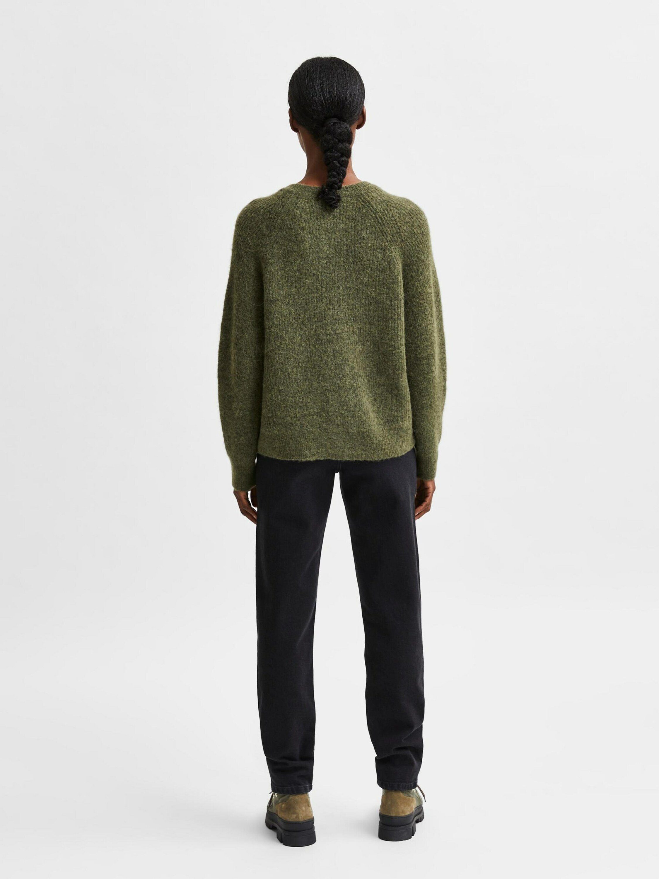 Selected Strickjacke Lulu (1-tlg) Plain/ohne Details