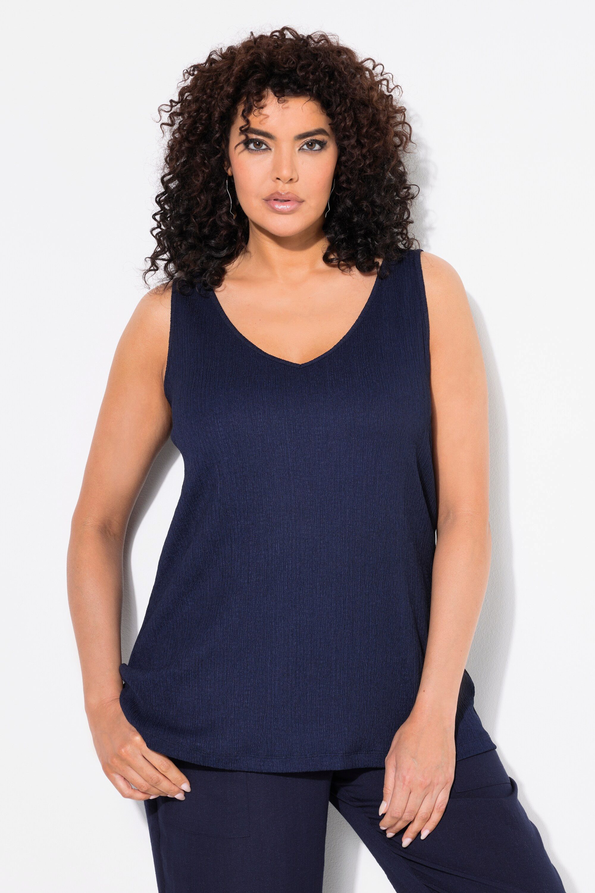 Ulla Popken Longtop Jerseytop Struktur Classic günstig online kaufen