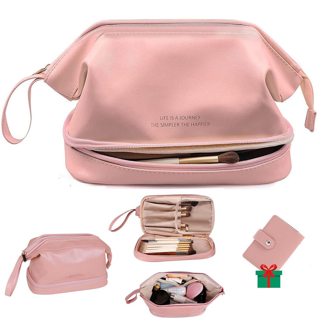 Kosmetiktasche Kosmetiktasche Kosmetik-Koffer Kosmetiktasche Portable Reise Make Up