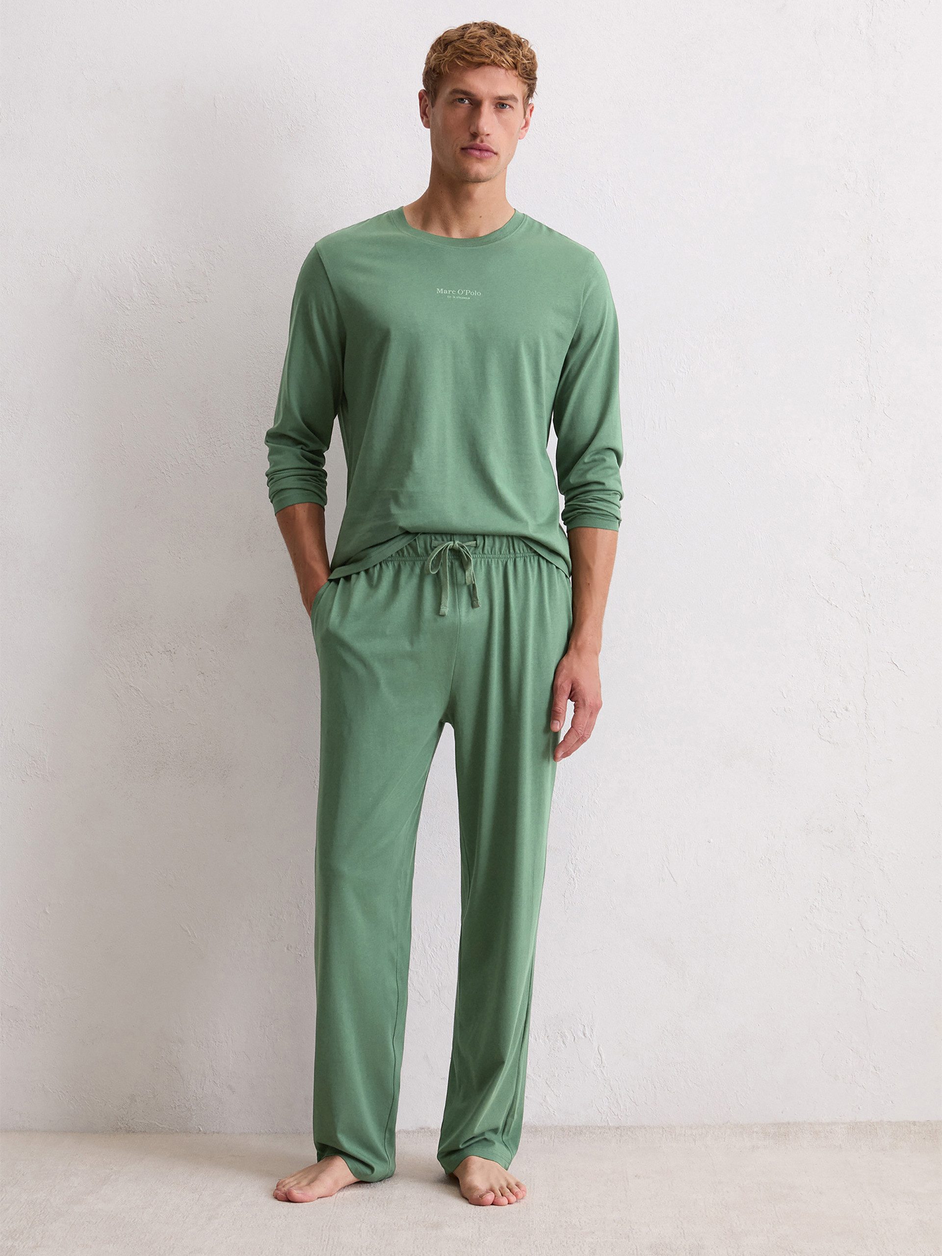 Marc O'Polo Pyjamahose Mix N Match Cotton schlaf-hose pyjama schlafmode