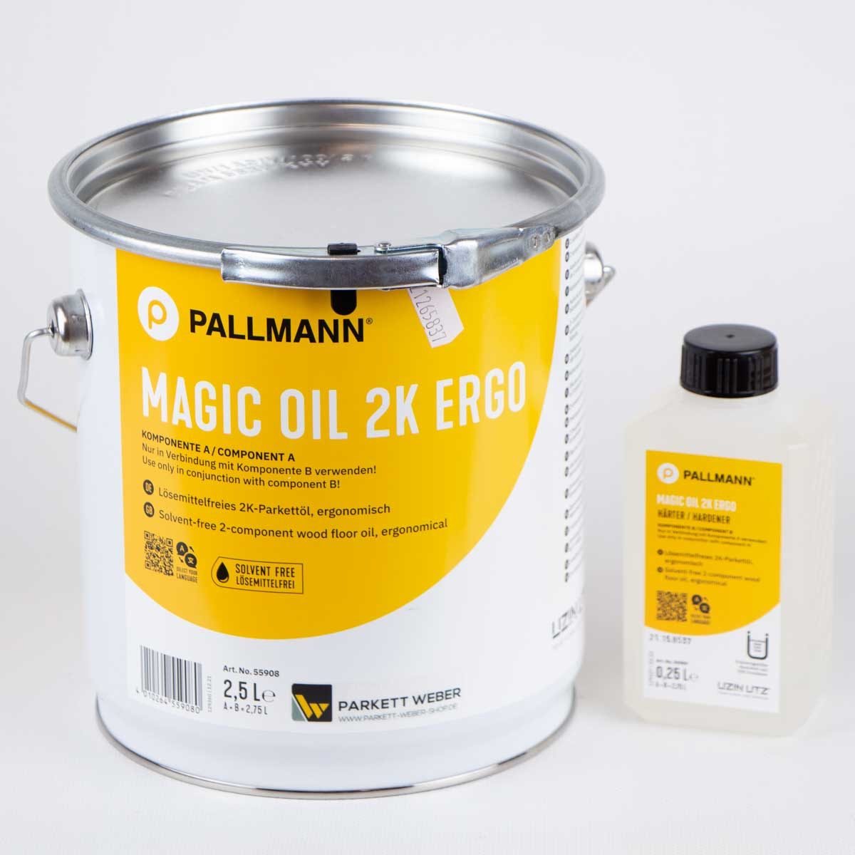 Pallmann Holzöl Pallmann Magic Oil 2K ERGO Parkettöl 2,75 Liter