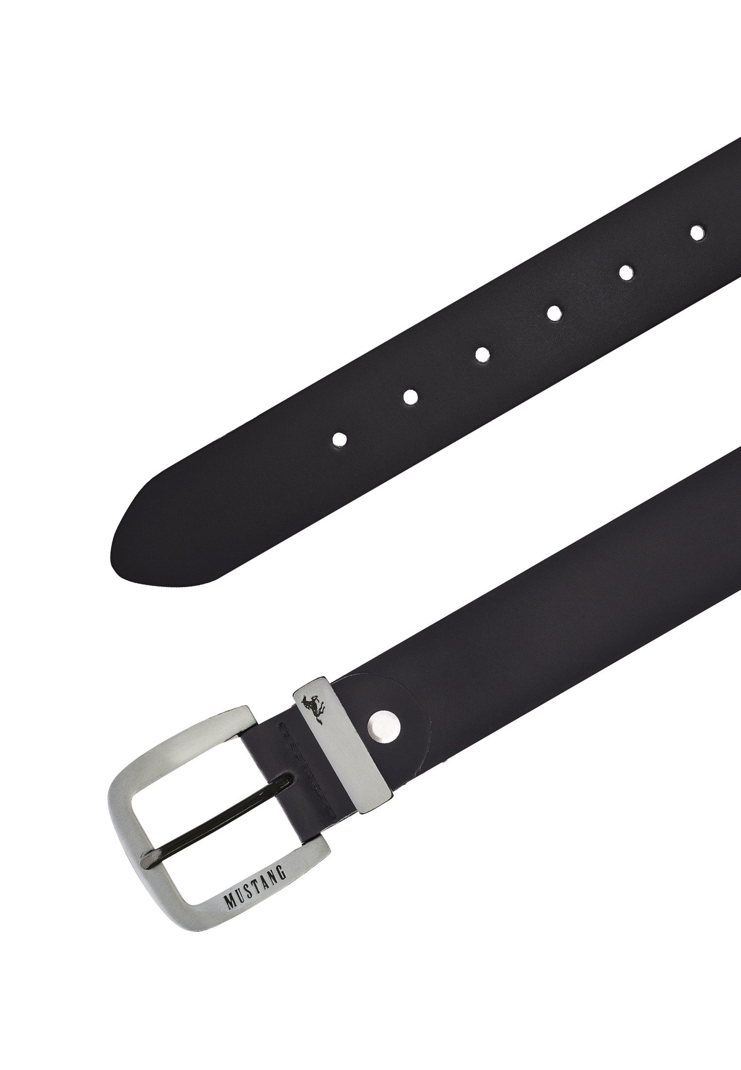 MUSTANG Ledergürtel "Franklin" mit Überlänge, 3,5 cm breit, aus Rindsleder
