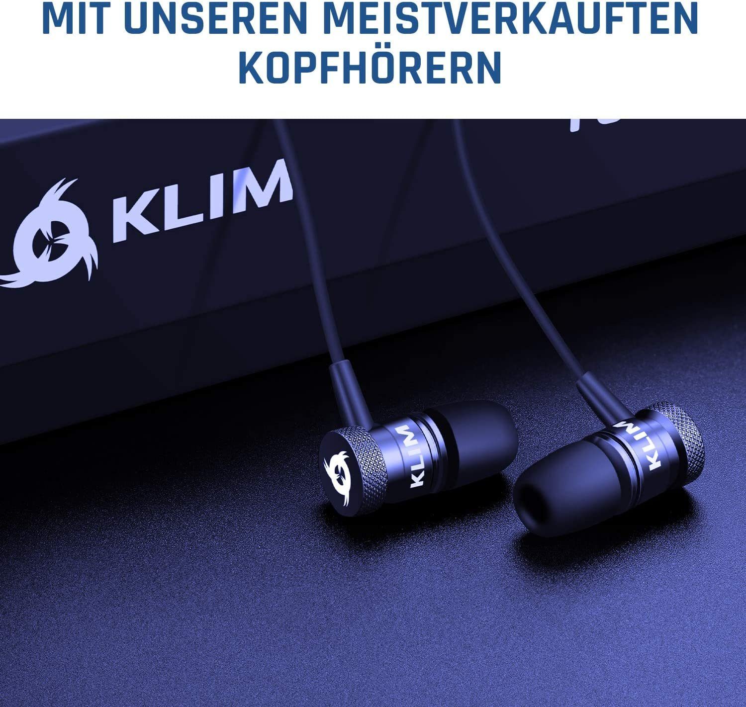 inklusive Player Kopfhörer Discman, KLIM unverwechselbares Scharz Hörerlebnis) CD-Spieler (hochwertiger Tragbarer für Stereo-CD