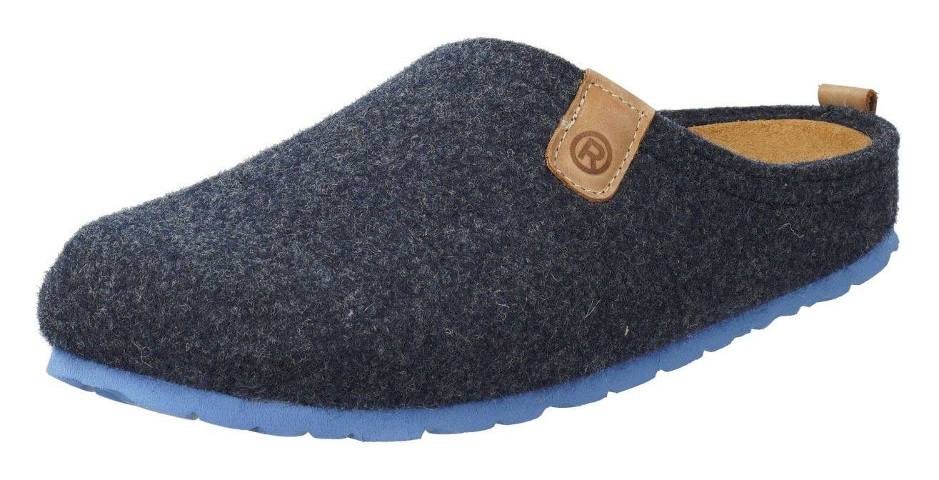 Rohde NAPOLI-H Pantoffel, Clog, Hausschuh, Homeslipper mit herausnehmbarer Innensohle