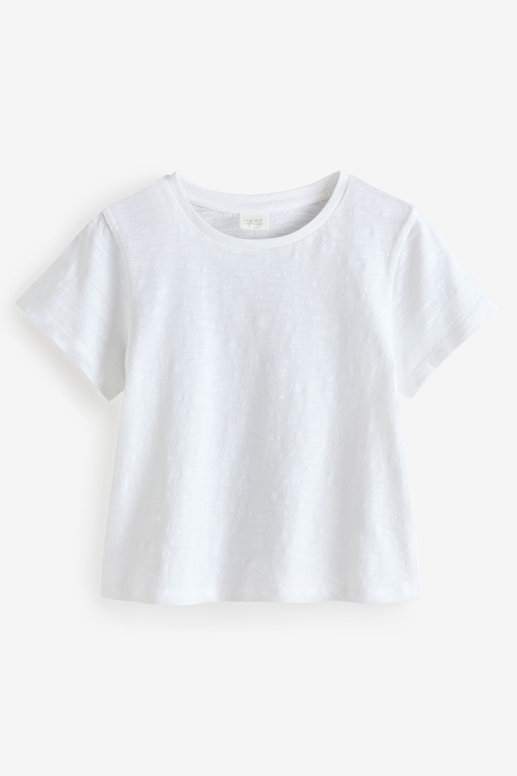 Next Spitzentop Spitzentop und T-Shirt im Set aus 100 % Baumwolle. (2-tlg)