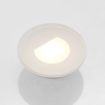 Arcchio Strahler Vexi, Modern, Aluminium, Kunststoff, Glas, weiß, 1 flammig, inkl.