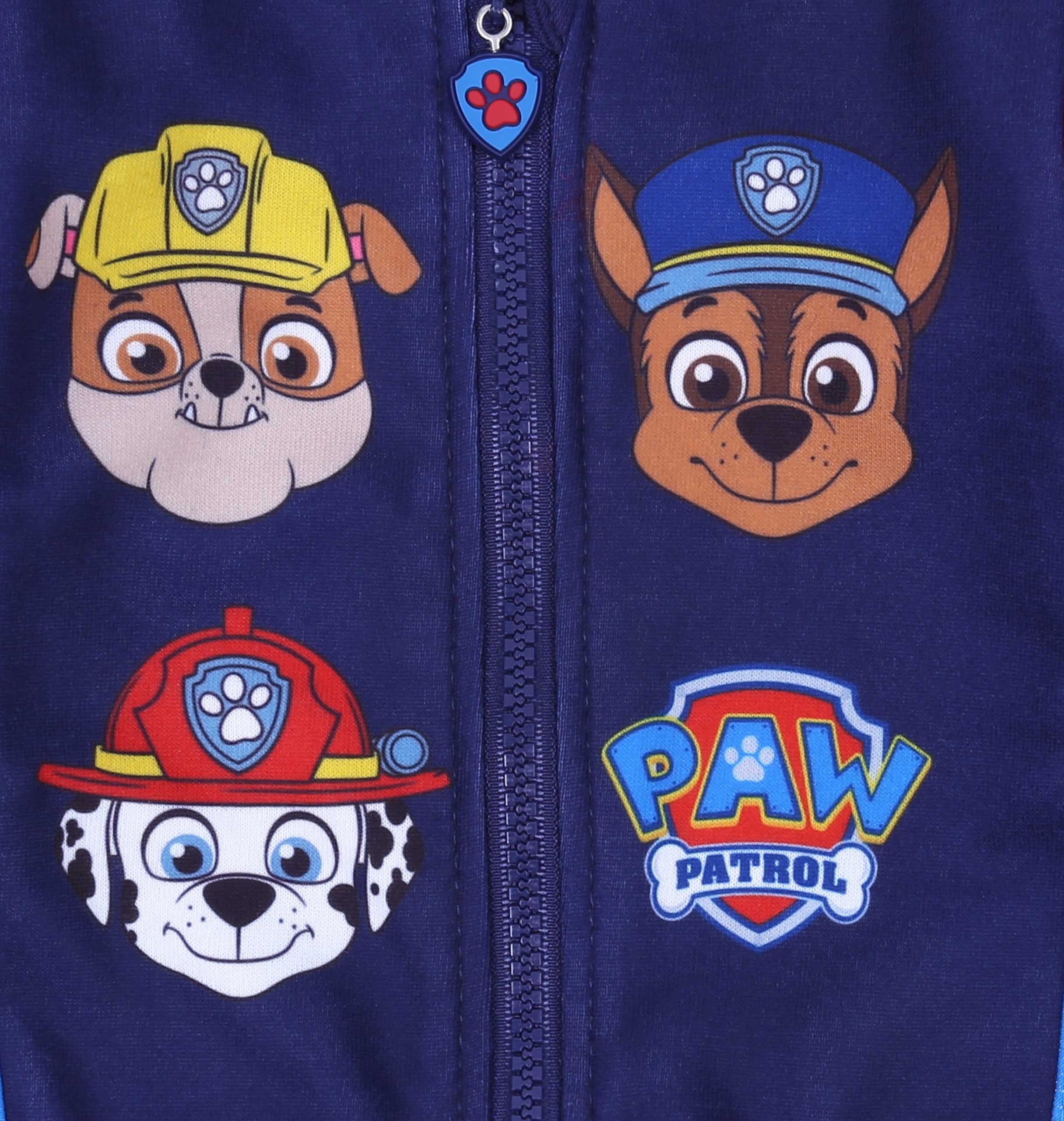 PAW PATROL Trainingsanzug Dunkelblau-roter Baby-Jogginganzug Paw Patrol 6-9 Monate