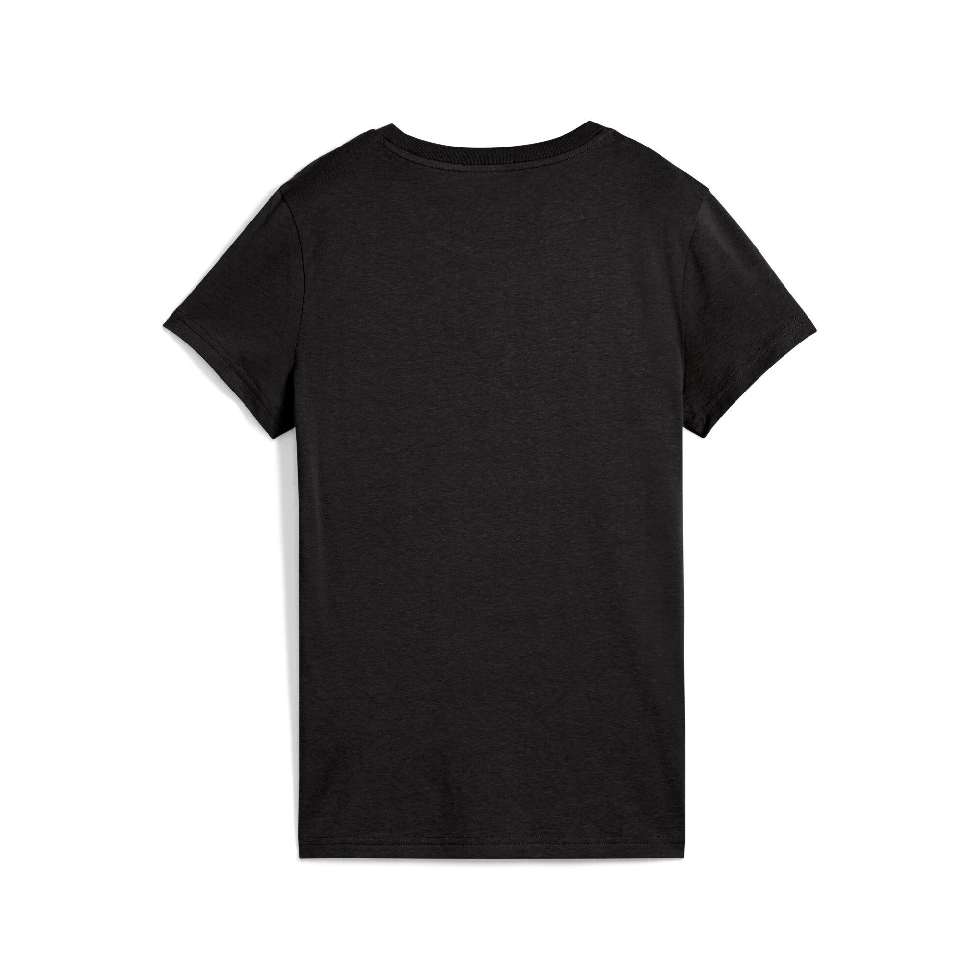 PUMA T-Shirt ESS NO 1 LOGO METALLIC TEE Kurzarm, mit Rundhalsausschnitt – Bild 5 von 5
