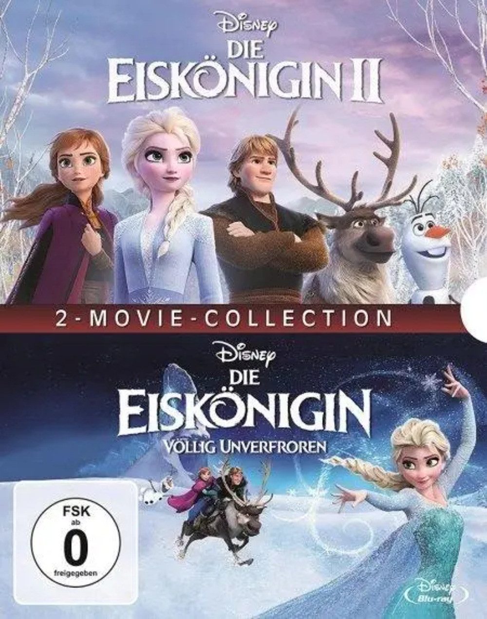 Blu-ray Die Eiskönigin 1+2