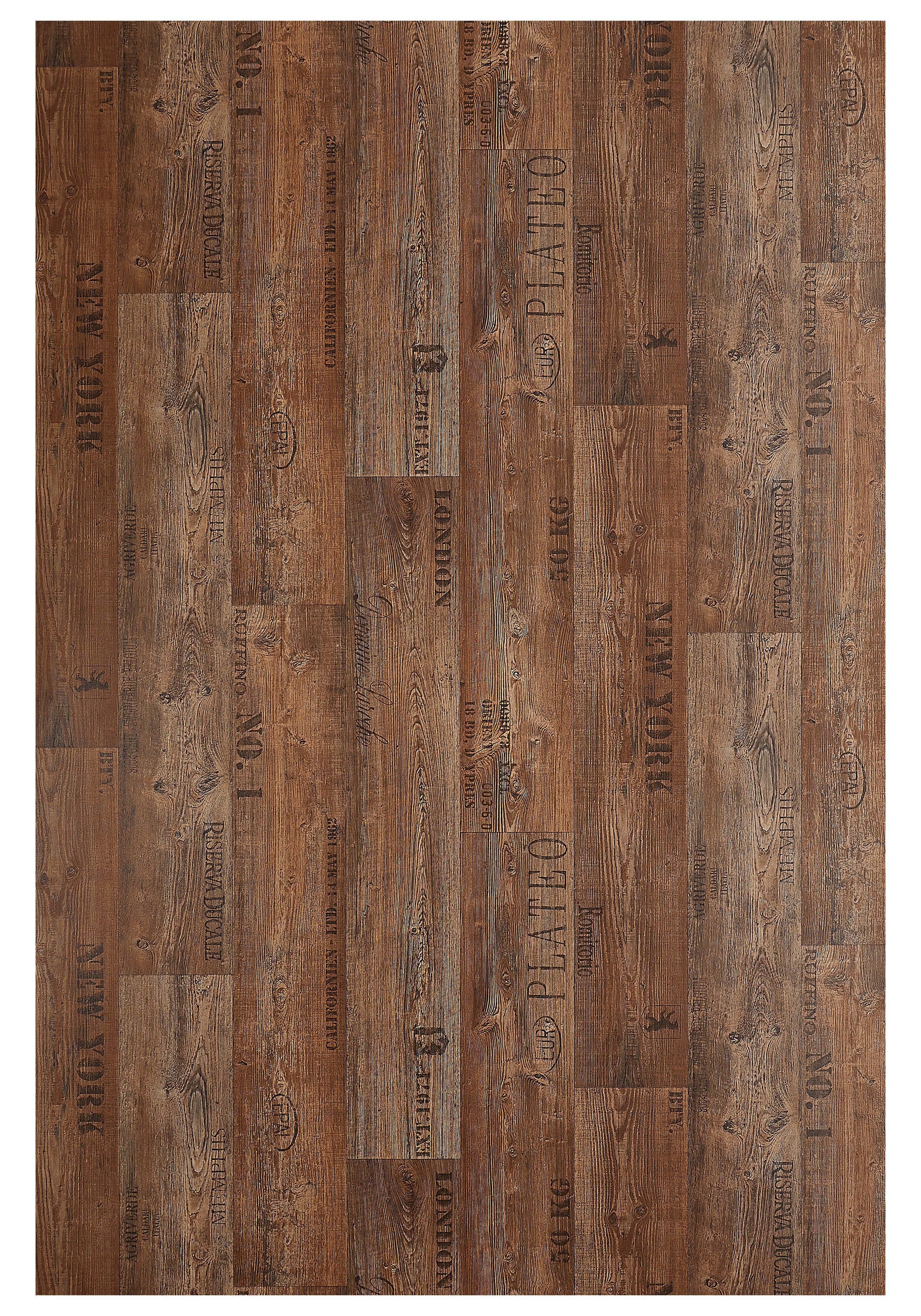 misento Виниловый ламинат Silent in Holzoptik Vintage, trittschalldämmend, für Feuchtraum- und Privatbereiche, PVC Bodenbelag Meterware 200/400 cm breit, Stärke 2,8 mm