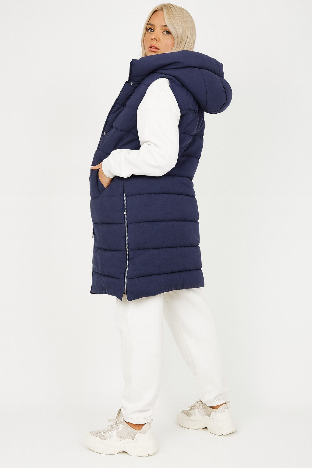 Worldclassca Steppweste Worldclassca Steppweste Kapuze Weste Ärmellos Outdo günstig online kaufen