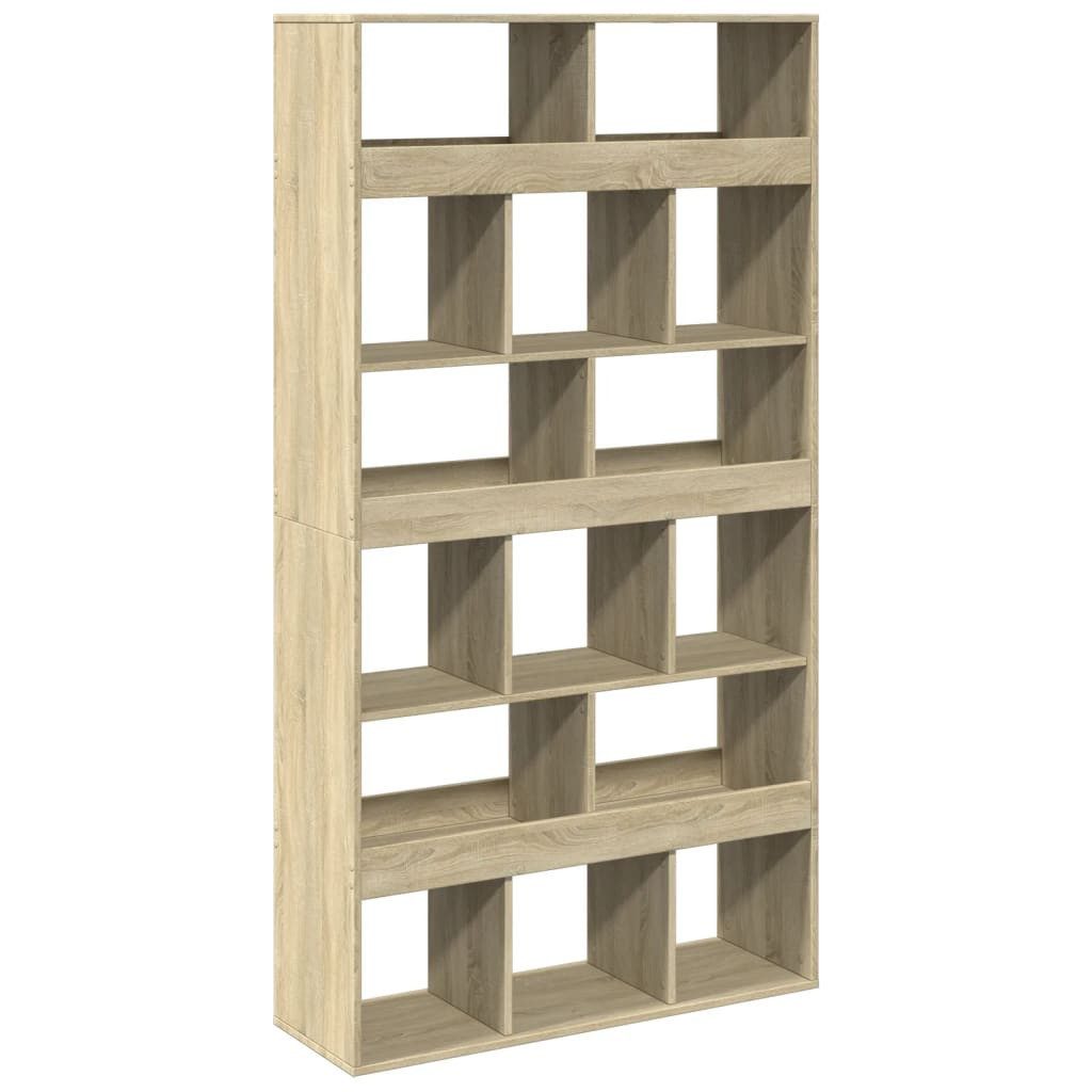 vidaXL Bücherregal Raumteiler Sonoma-Eiche 100x33x187,5 cm günstig online kaufen