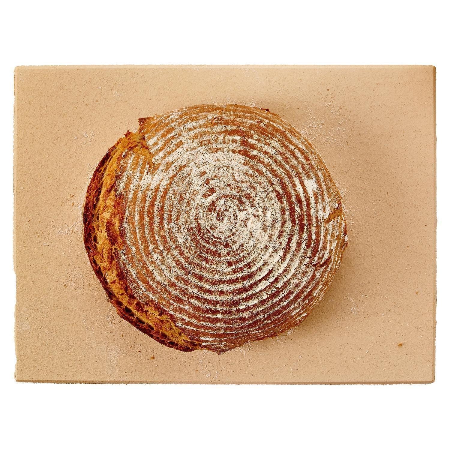 Birkmann Backstein LAIB & SEELE, 40 x 30 cm, Braun, Handwäsche, Schamotte, (1-St), temperaturbeständig bis 1000 °C