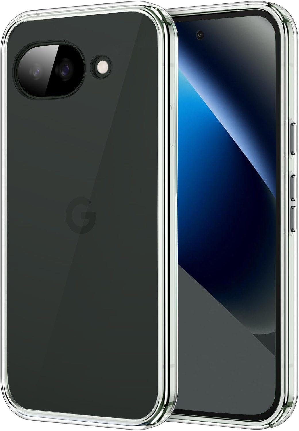 CLM-Tech Handyhülle Transparent für Google Pixel 10a 6,3 Zoll, TPU Gummi, Kratzfest, stoßsicher, schmutzabweisend