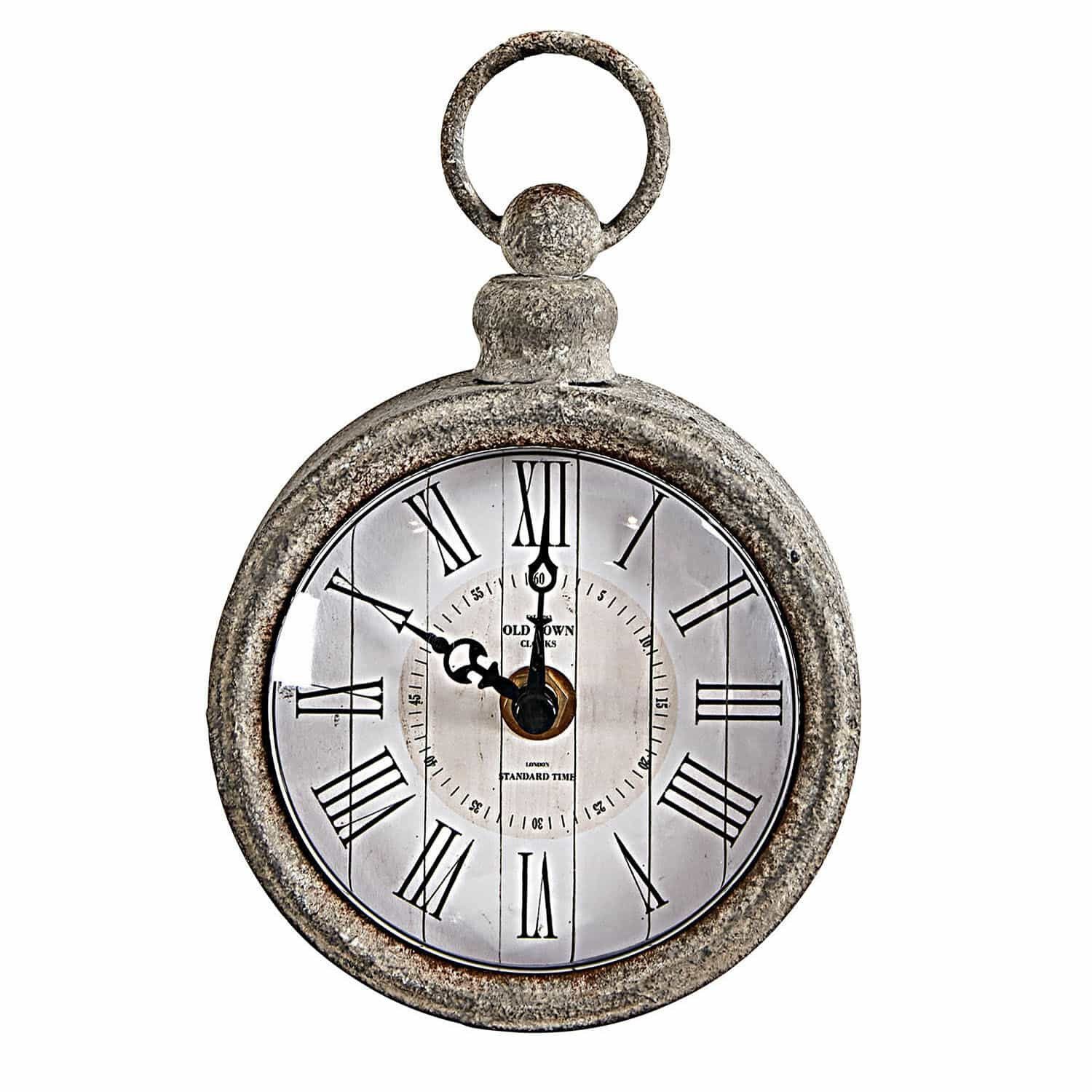 Mirabeau Wanduhr Uhr Vivacique antikgrau