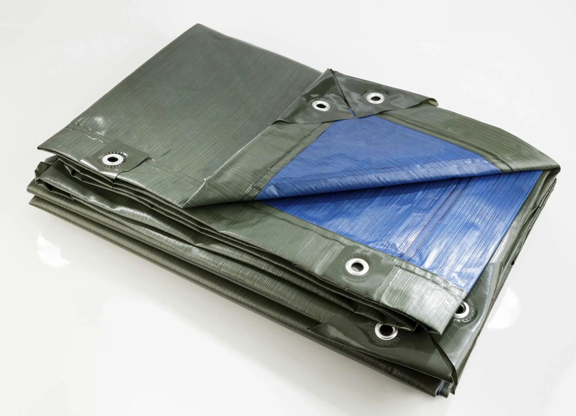 Westfalia Werkzeug Schutzplane Abdeckplane 250 g/m² grün/blau