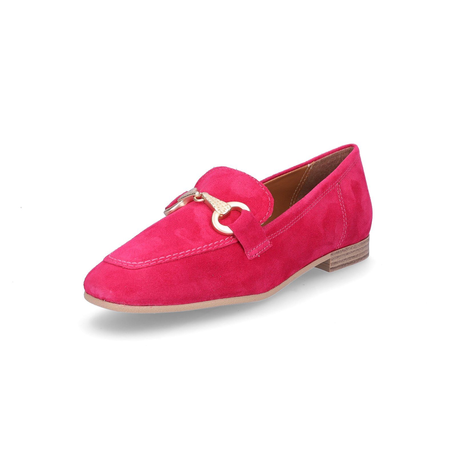 Tamaris Damen Leder Slipper fuchsia Slipper