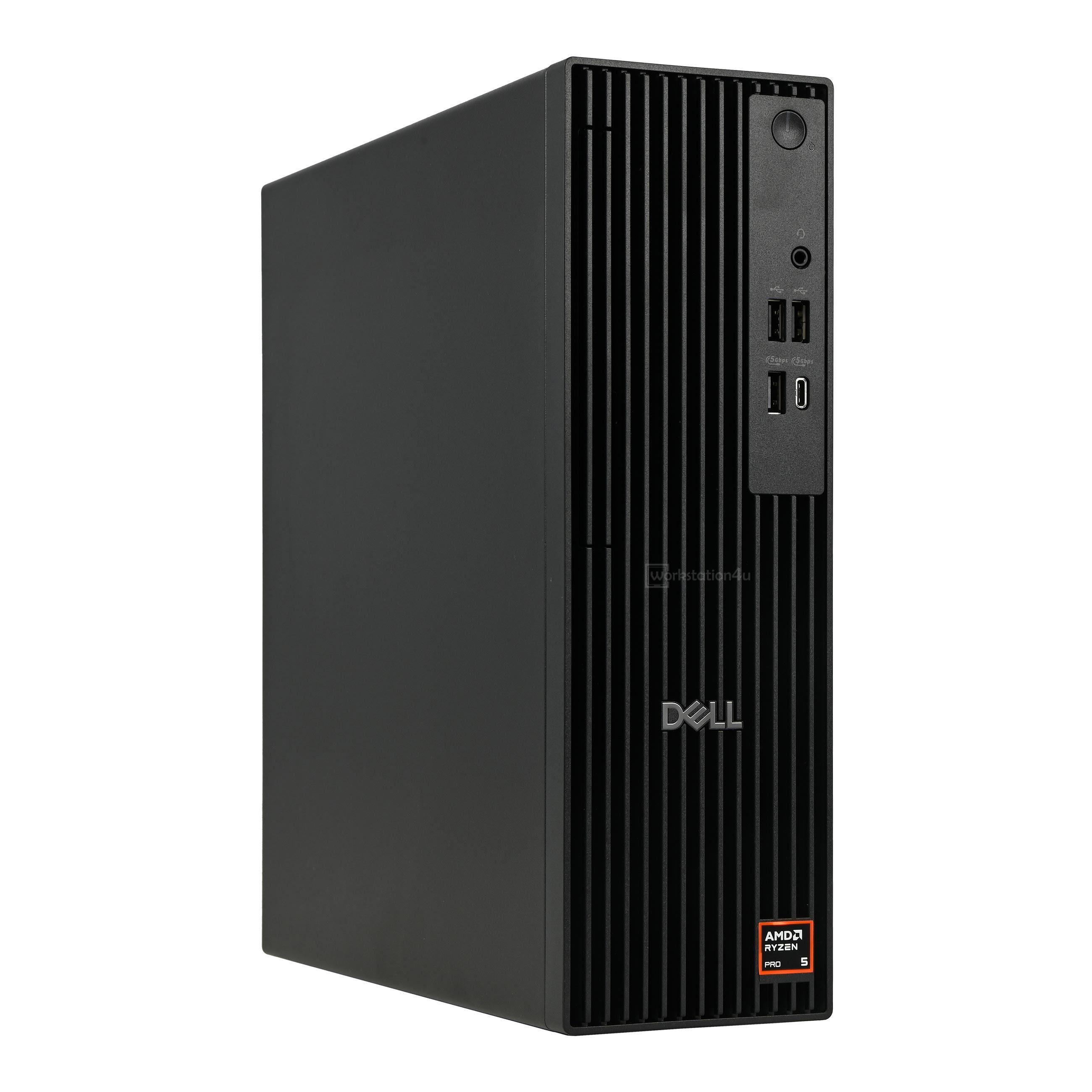 Dell Pro Slim QCS1255 Business-PC (Intel Ryzen 5 8500G, 16 GB RAM, 250 GB SSD, Luftkühlung)