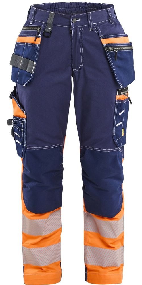 Blåkläder Arbeitshose Damen High Vis Arbeitshose Mit Stretch