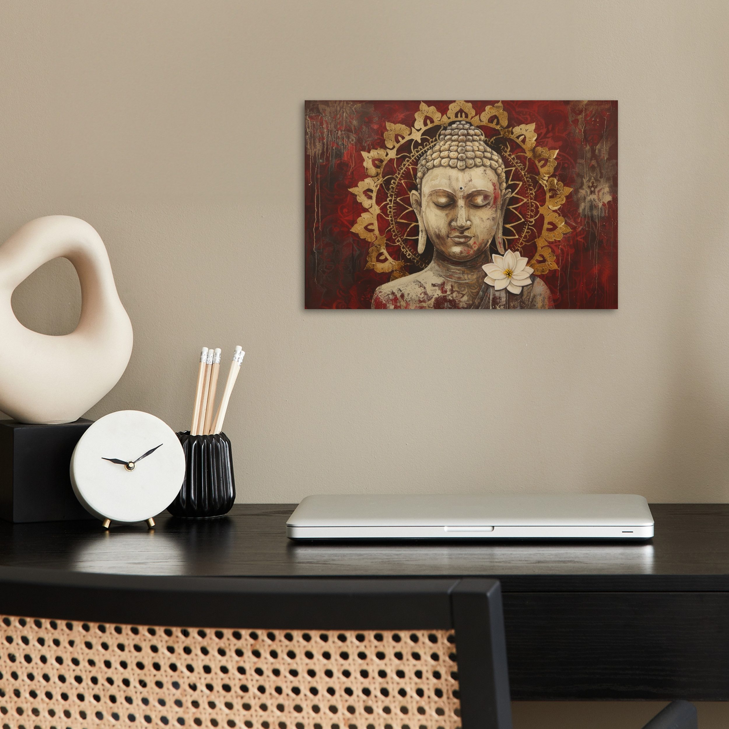 MuchoWow Poster Buddha - Mandala - günstig online kaufen