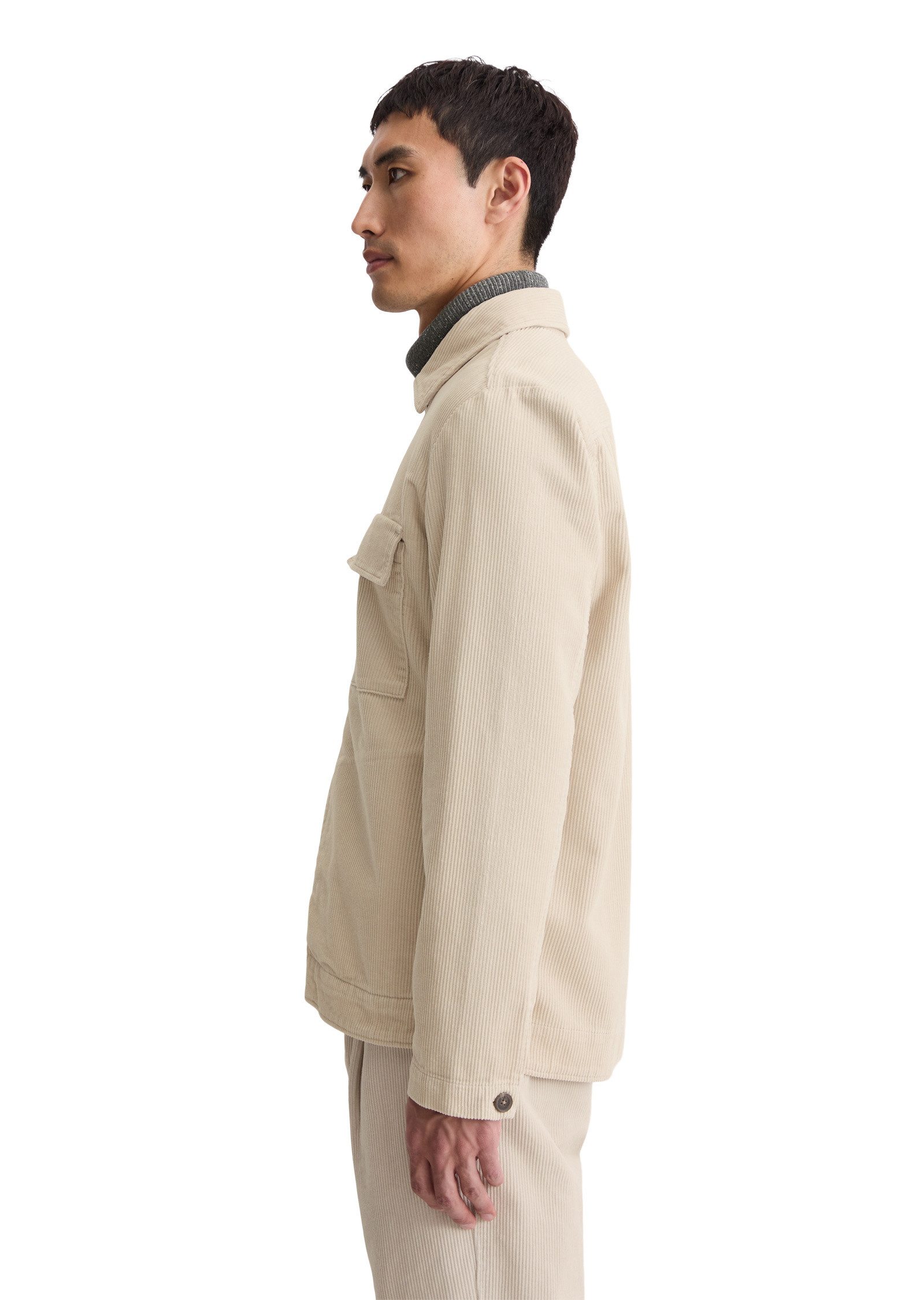 Marc O'Polo Kurzjacke aus schwerem Bio-Baumwoll-Cord günstig online kaufen