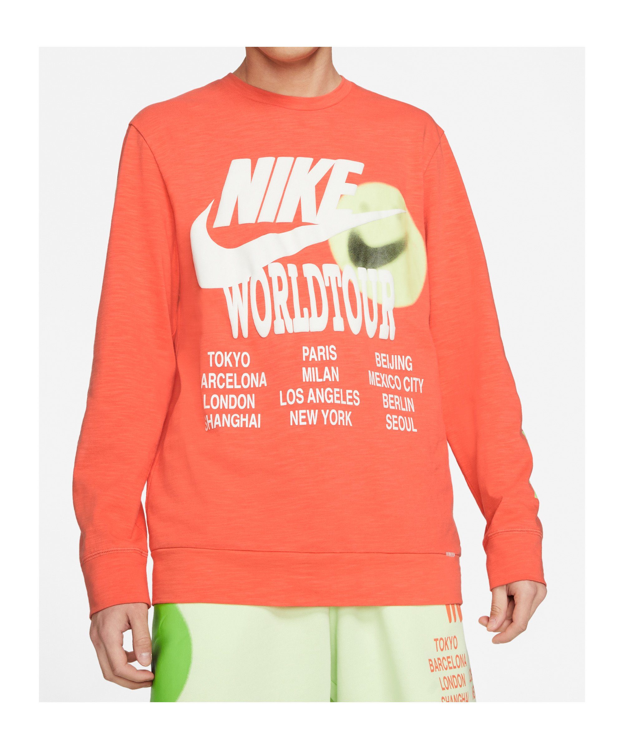 Tour Sweatshirt Nike Sweatshirt Sportswear orange World