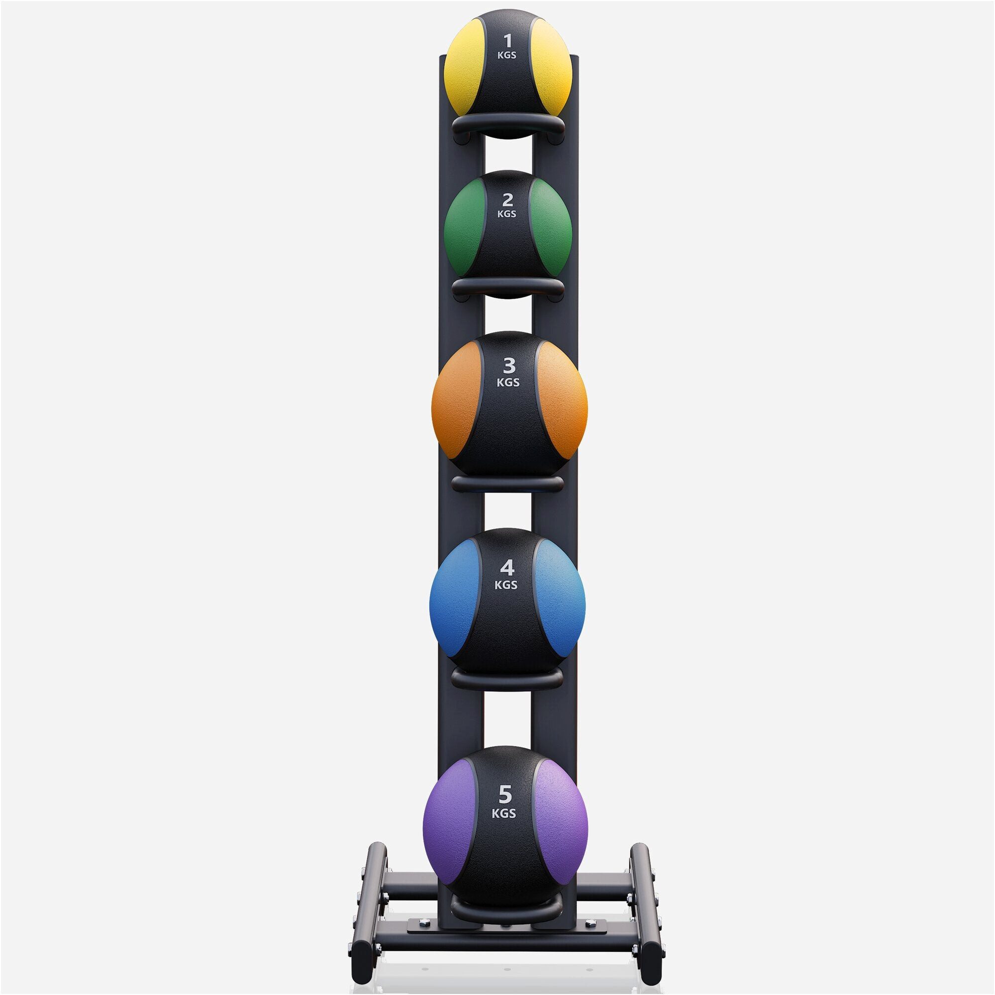 GORILLA SPORTS Hantel Medizinballständer Set 15 kg