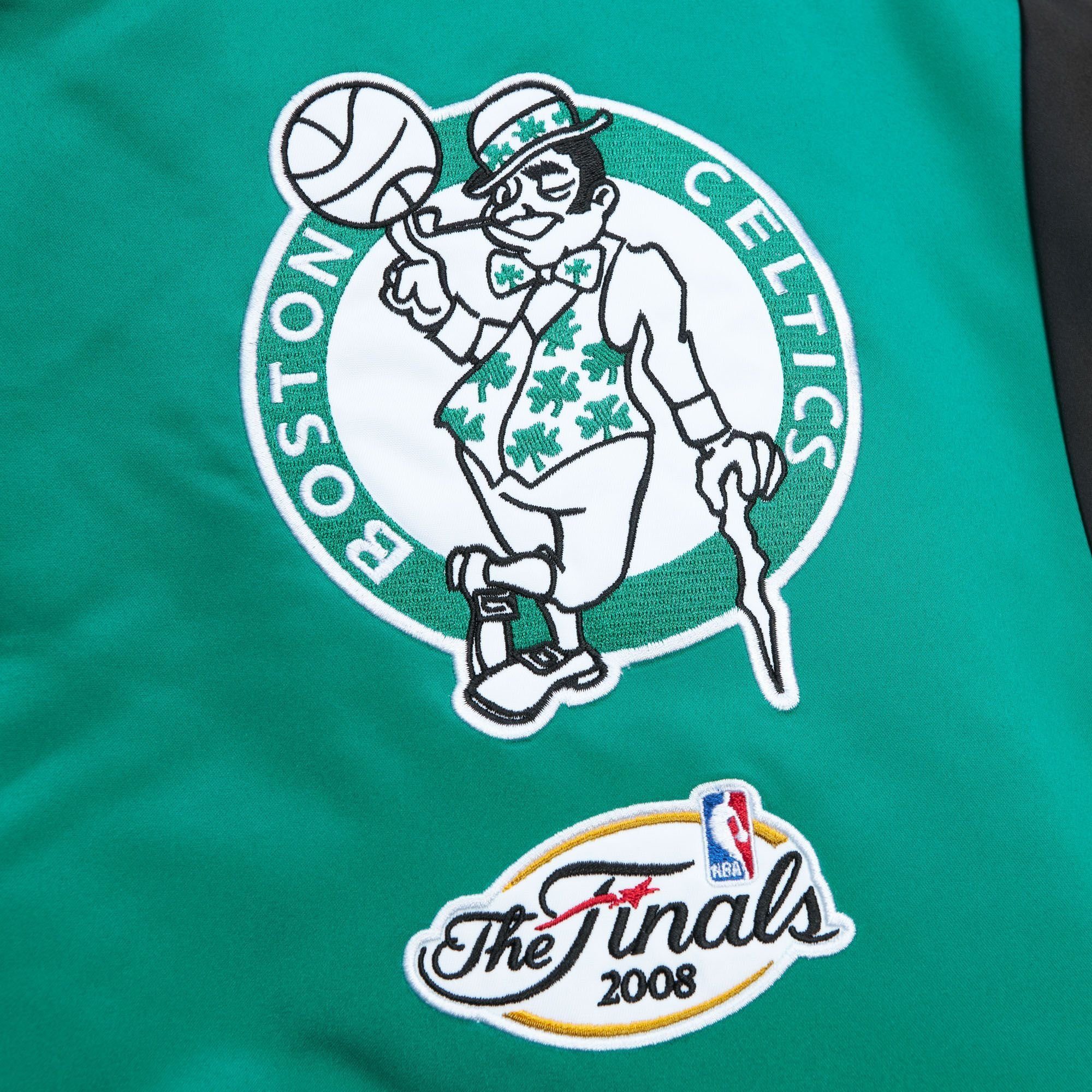 Mitchell & Celtics Ness NBA Boston Satin Heavyweight Collegejacke