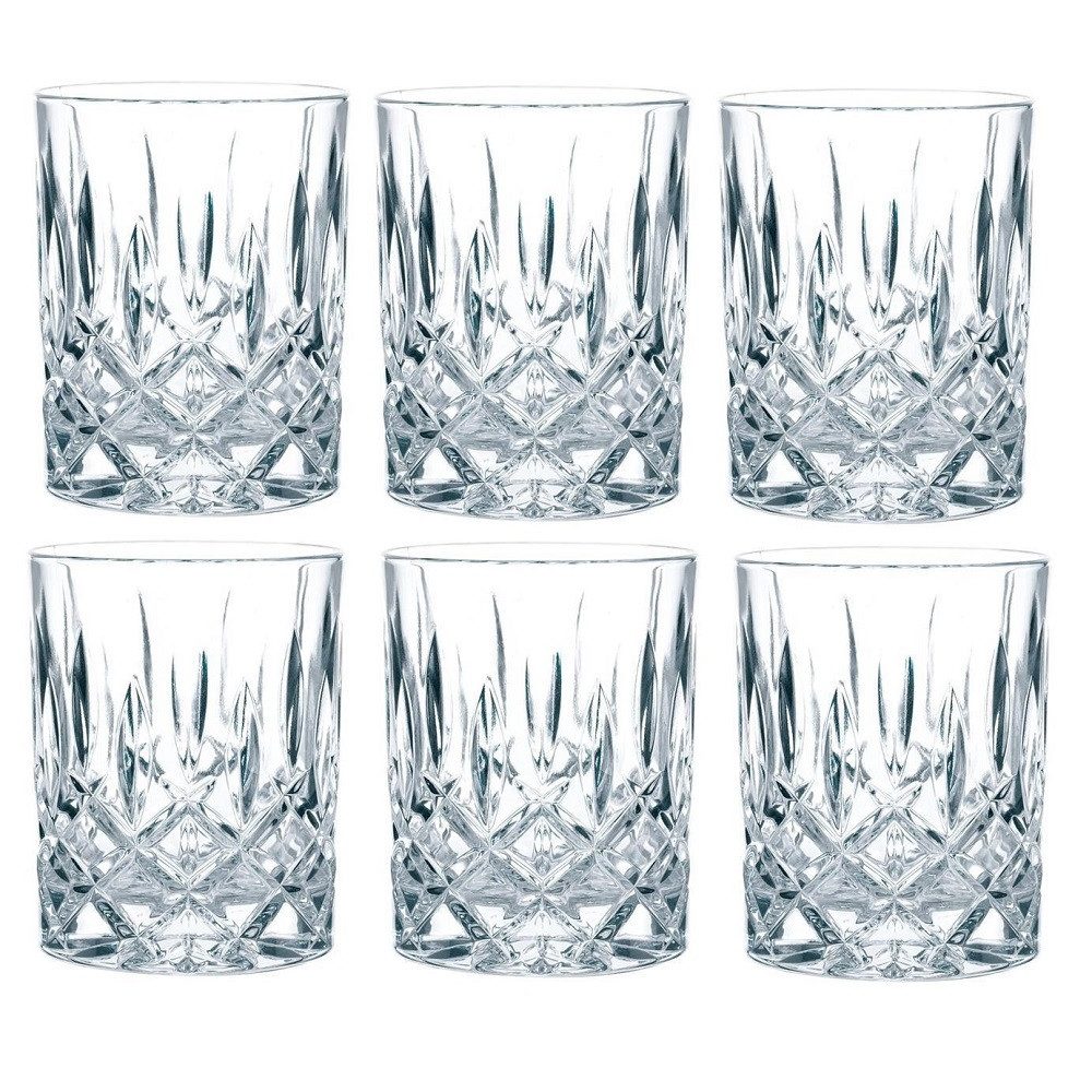 Nachtmann Schnapsglas Nachtmann Noblesse Whiskybecher 6 er Set, Kristallglas