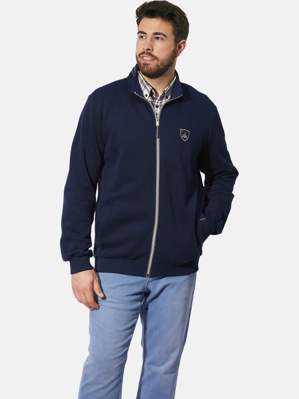 Charles Colby Sweatjacke DUKE FITZWILLOW mit günstig online kaufen