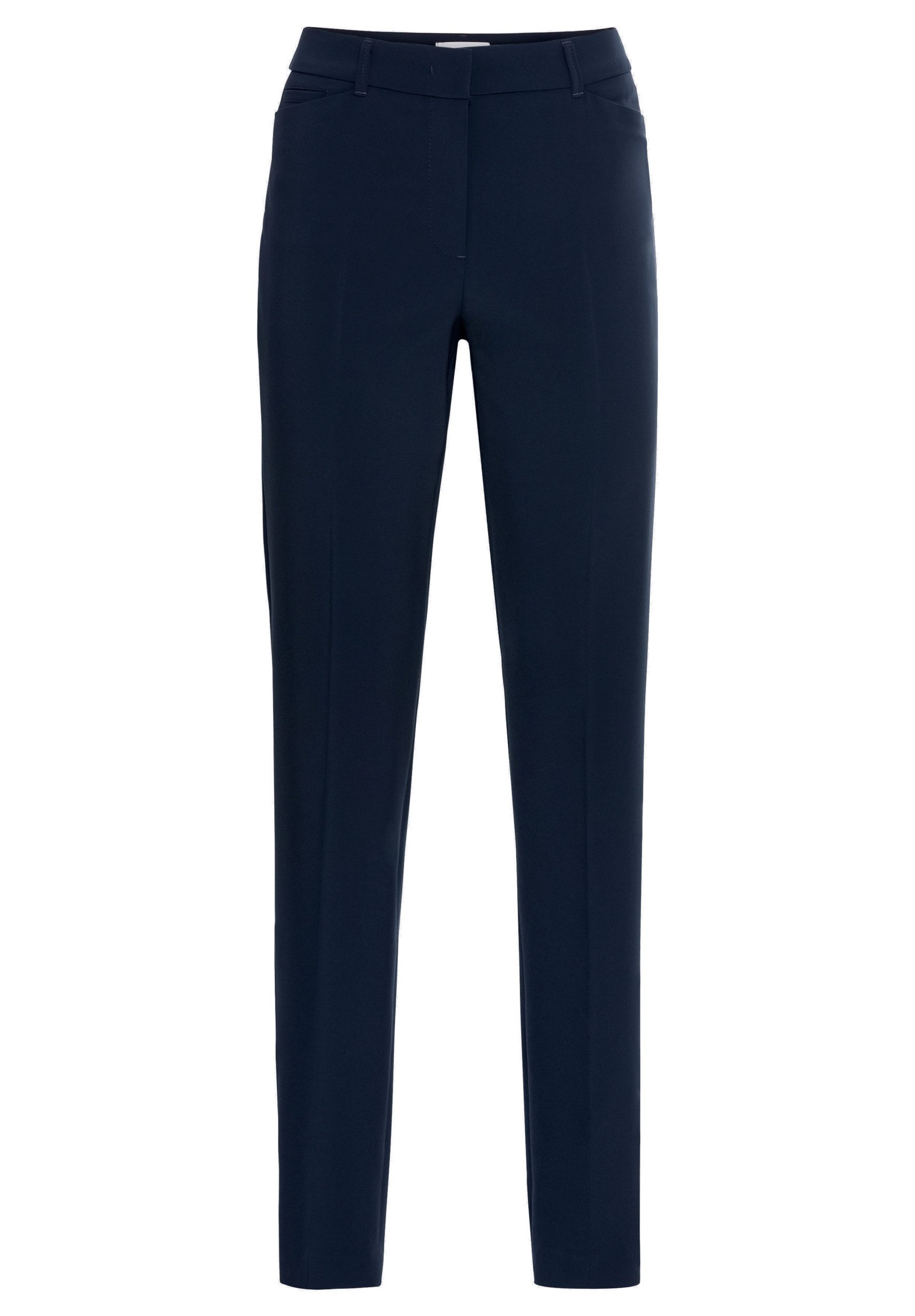 bianca Stoffhose – Schmale Business-Hose mit Bügelfalte günstig online kaufen