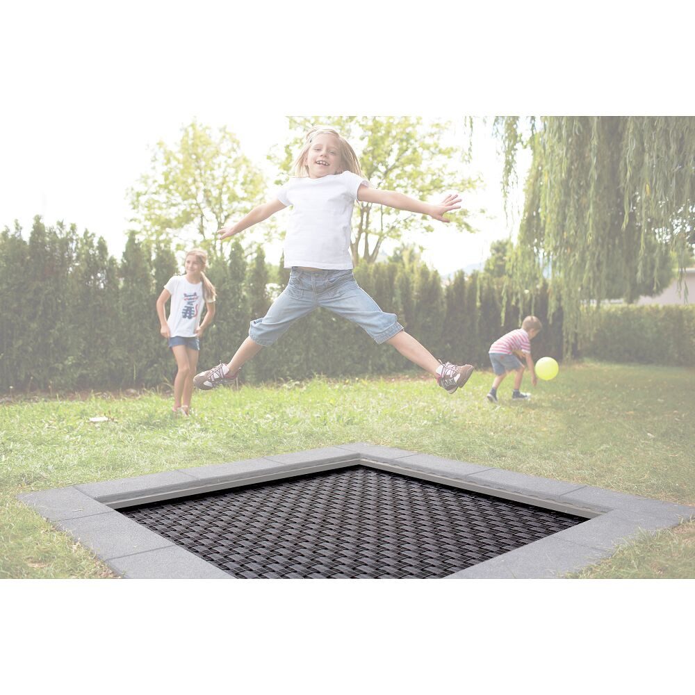 Eurotramp Gartentrampolin Trampolin-Sprungtuch Kids Tramp Playground XL, Für Kindergärten, Schulen und öffentliche Bereiche