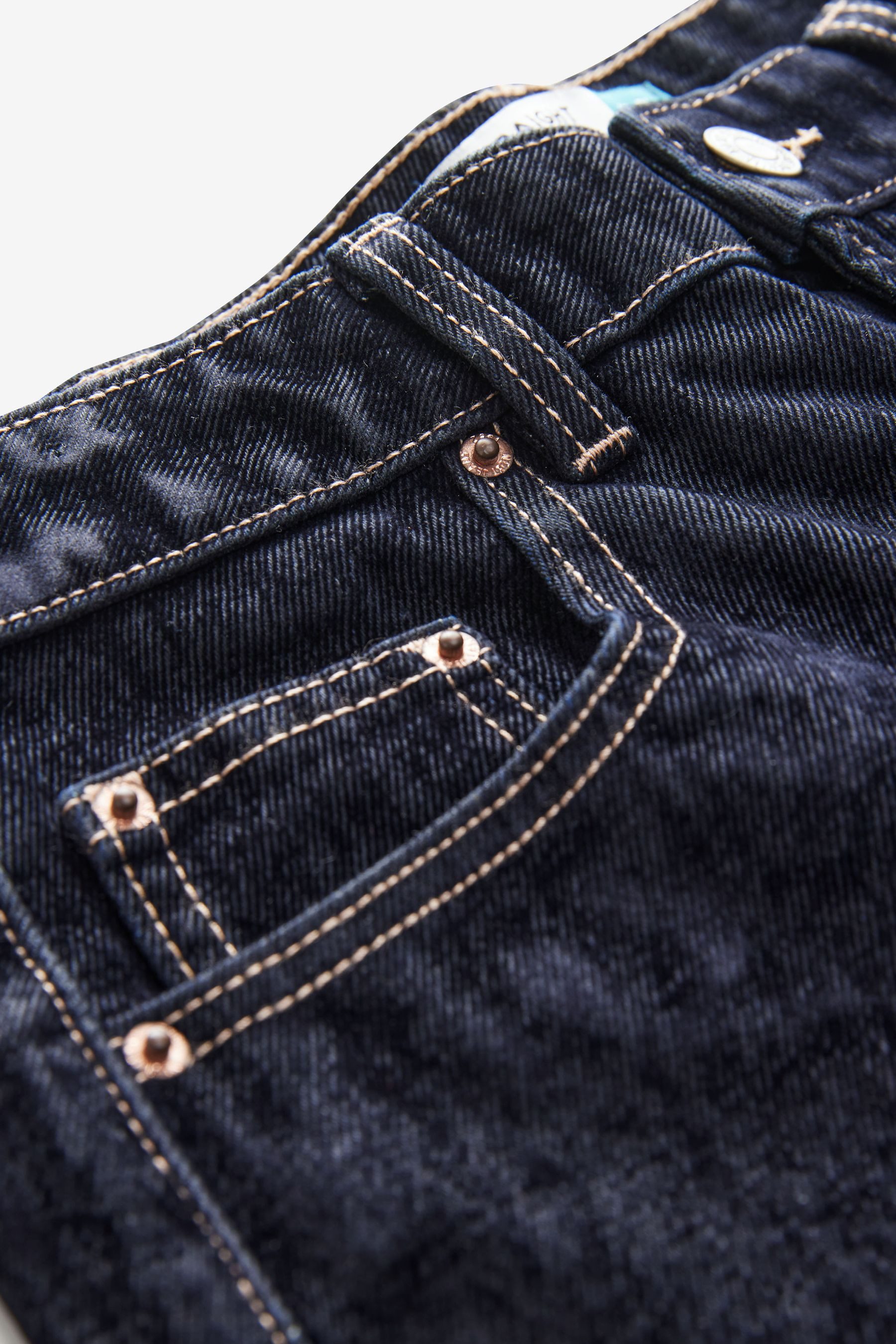 Next Straight-Jeans Steife Straight Fit Jeans (1-tlg)