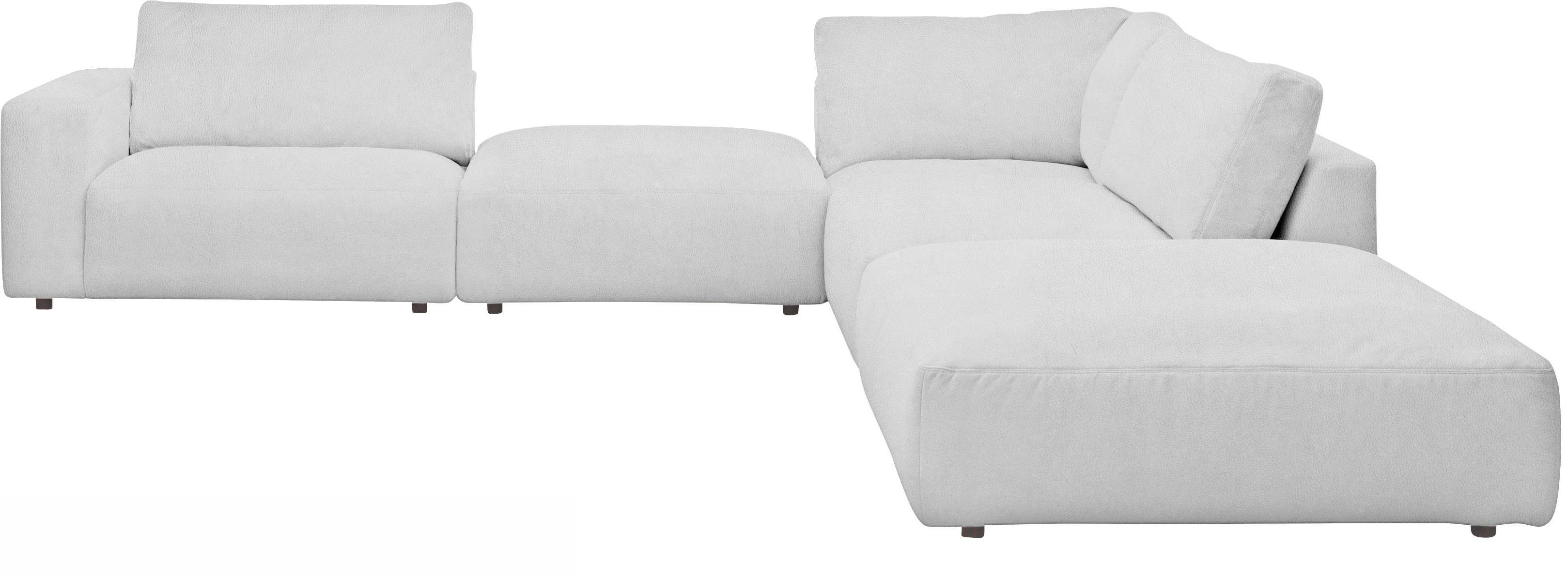 Musterring Ecksofa LUCIA L-Form, in vielen Qualitäten und 4 verschieden Nähten