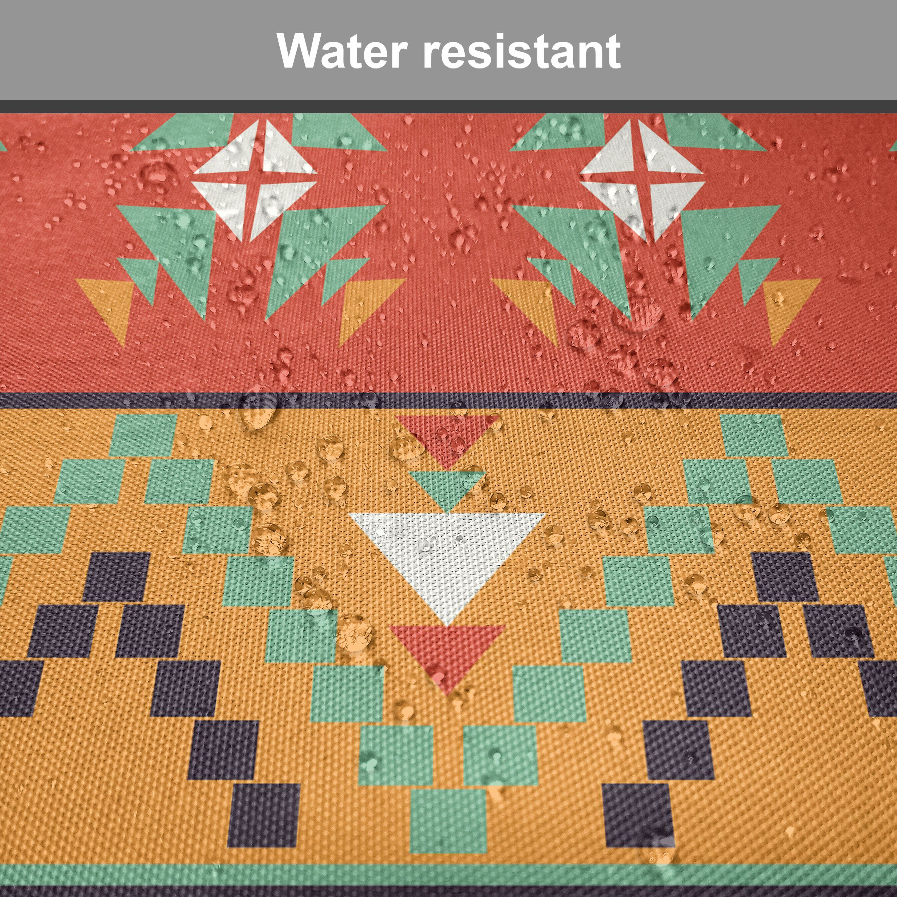 Abakuhaus Stuhlkissen Dekoratives für wasserfestes Abstrakt Aztec mit Riemen Tribal Küchensitze, Motive Kissen