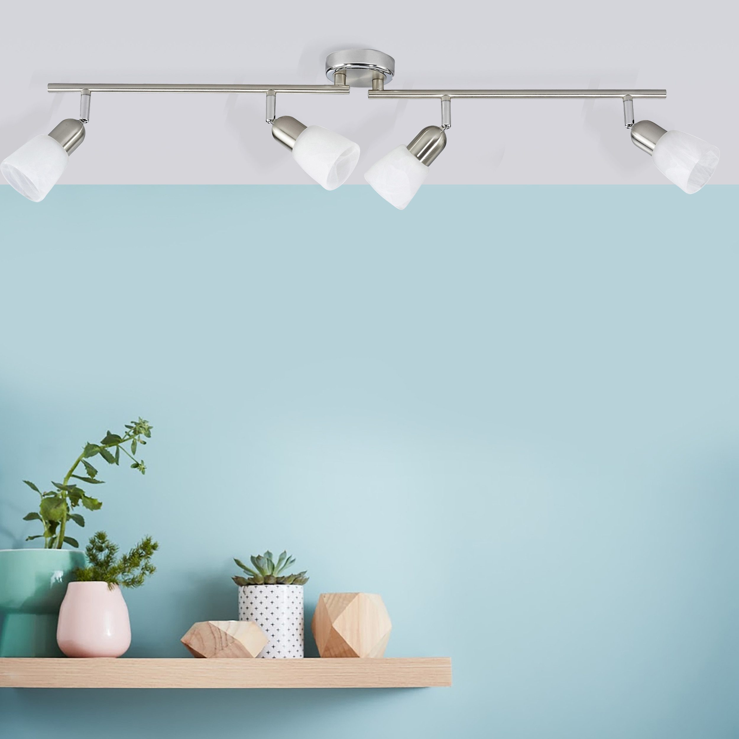 Lightbox Deckenstrahler, ohne Leuchtmittel, Spotrohr, 13 günstig online kaufen