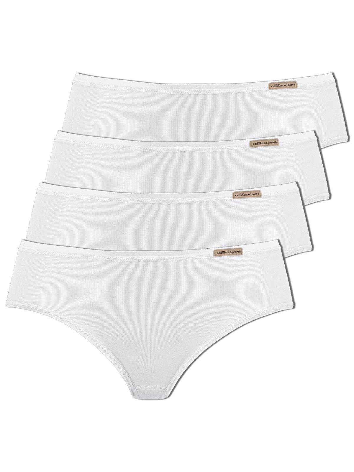 comazo Jazz-Pants Slips 4er Pack Damen Jazz Pants 2764 (Spar-Set, 4-St) Vegan