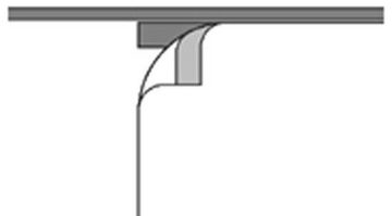 Schiebegardine Korsika, Neutex for you!, Klettband (1 St), halbtransparent, Voile, HxB: 245x57