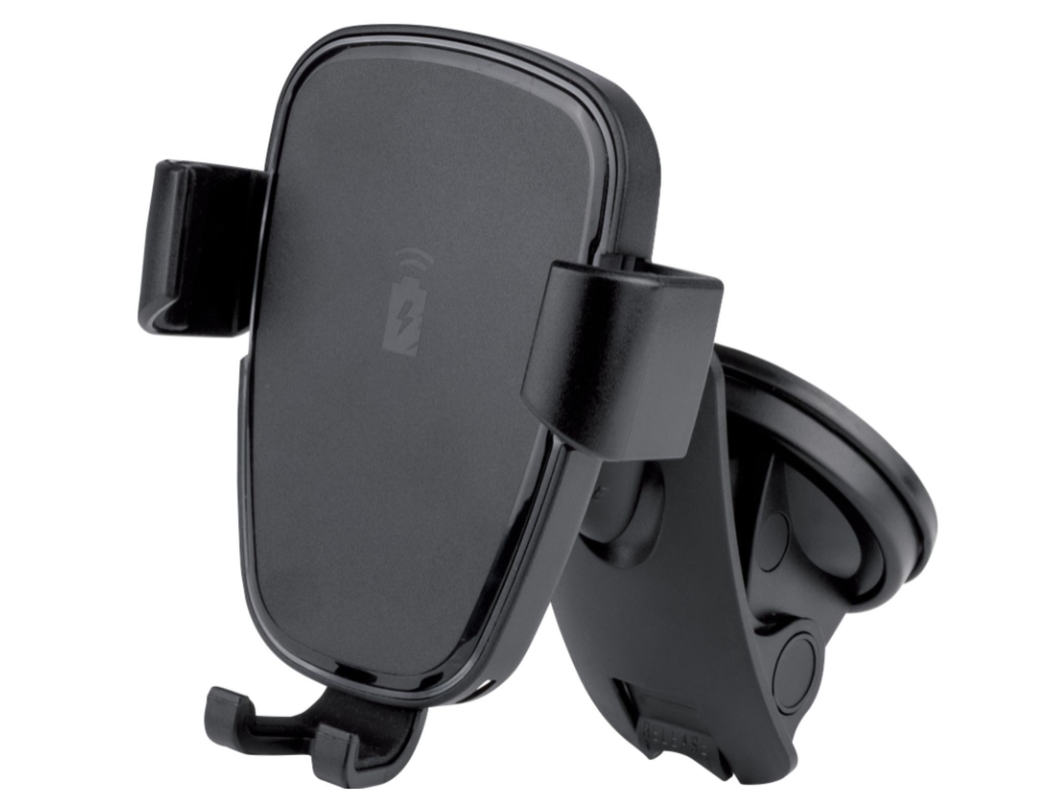 Tronic Smartphone-Halterung Qi-Lader Kfz Handyhalterung Induktives Laden Saugnapf TKHQ 10 A110W, (bis 6.7 Zoll)