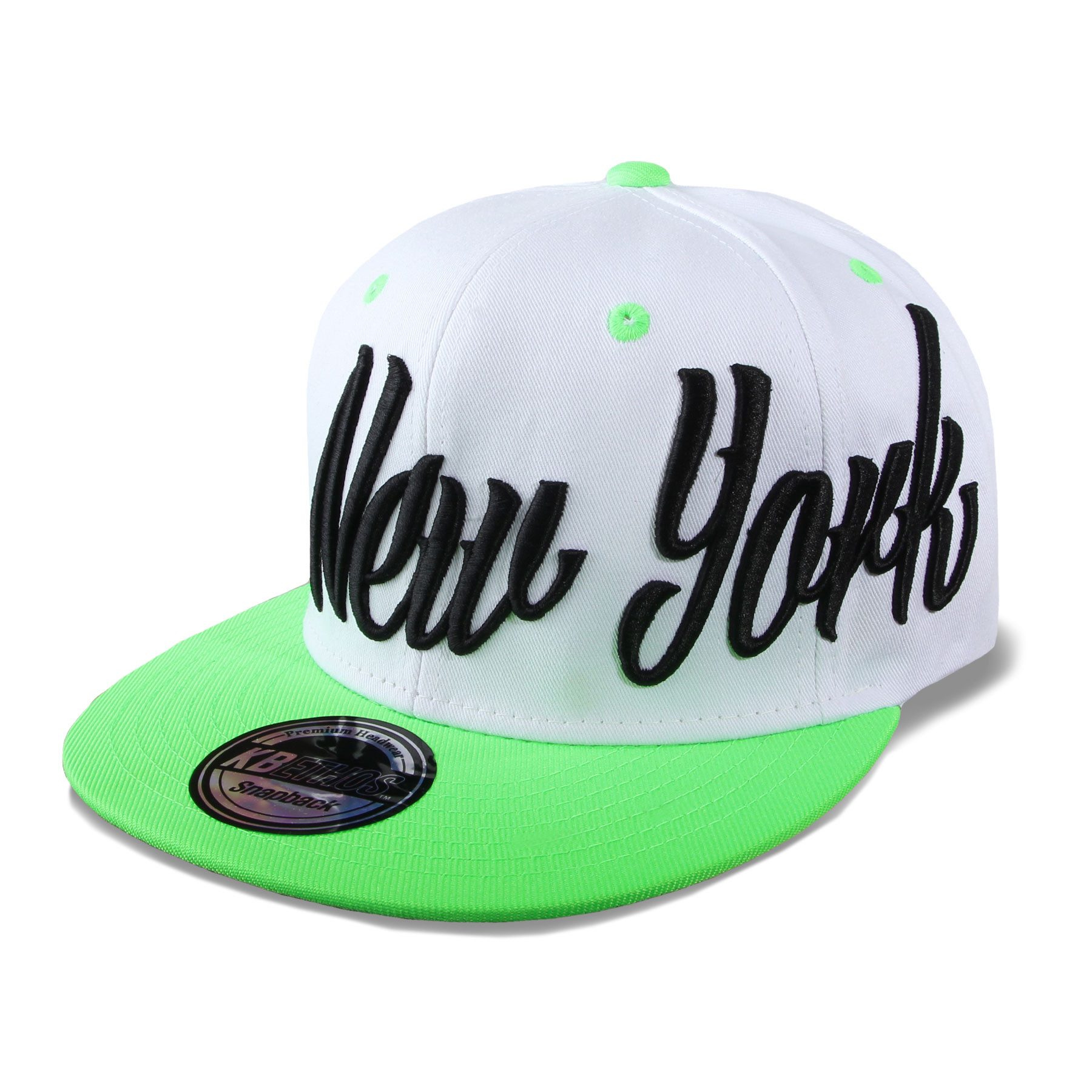 Snapback Cap Cap Unisex Städte Sidescript Stick Kappe Hut Mütze Sonneschutz
