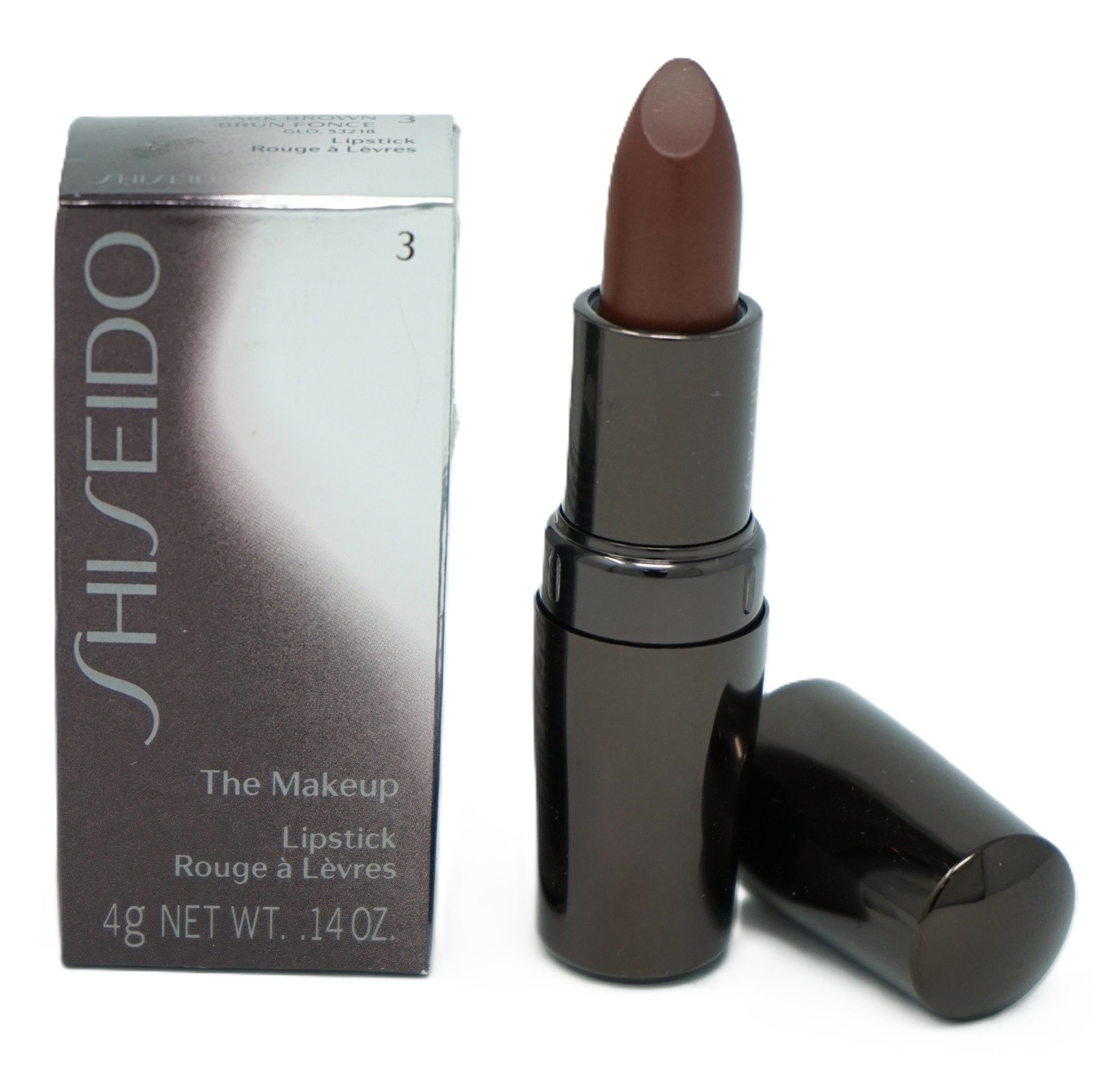 Lippenstift shiseido The Makeup Lipstick 3 Dark Brown