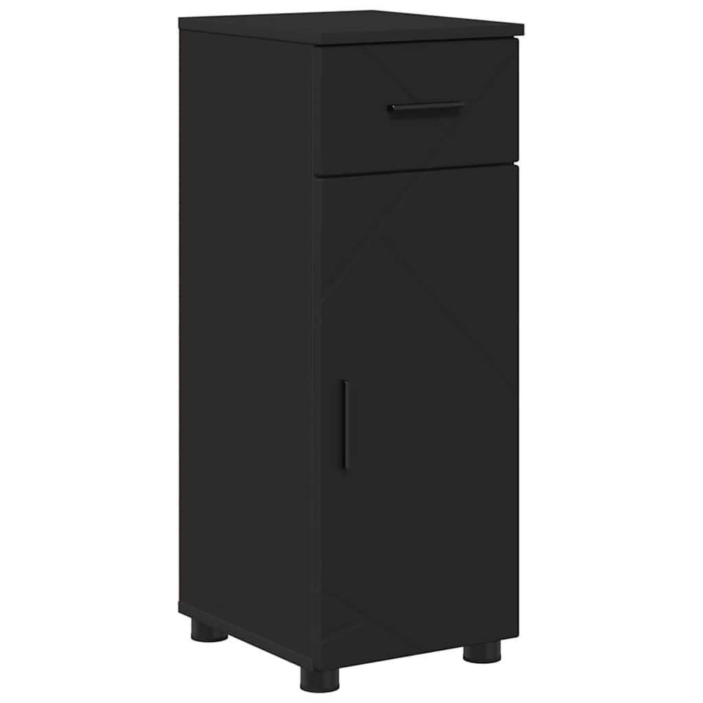 vidaXL Badezimmerspiegelschrank Badezimmer Schrank Schwarz 30 günstig online kaufen