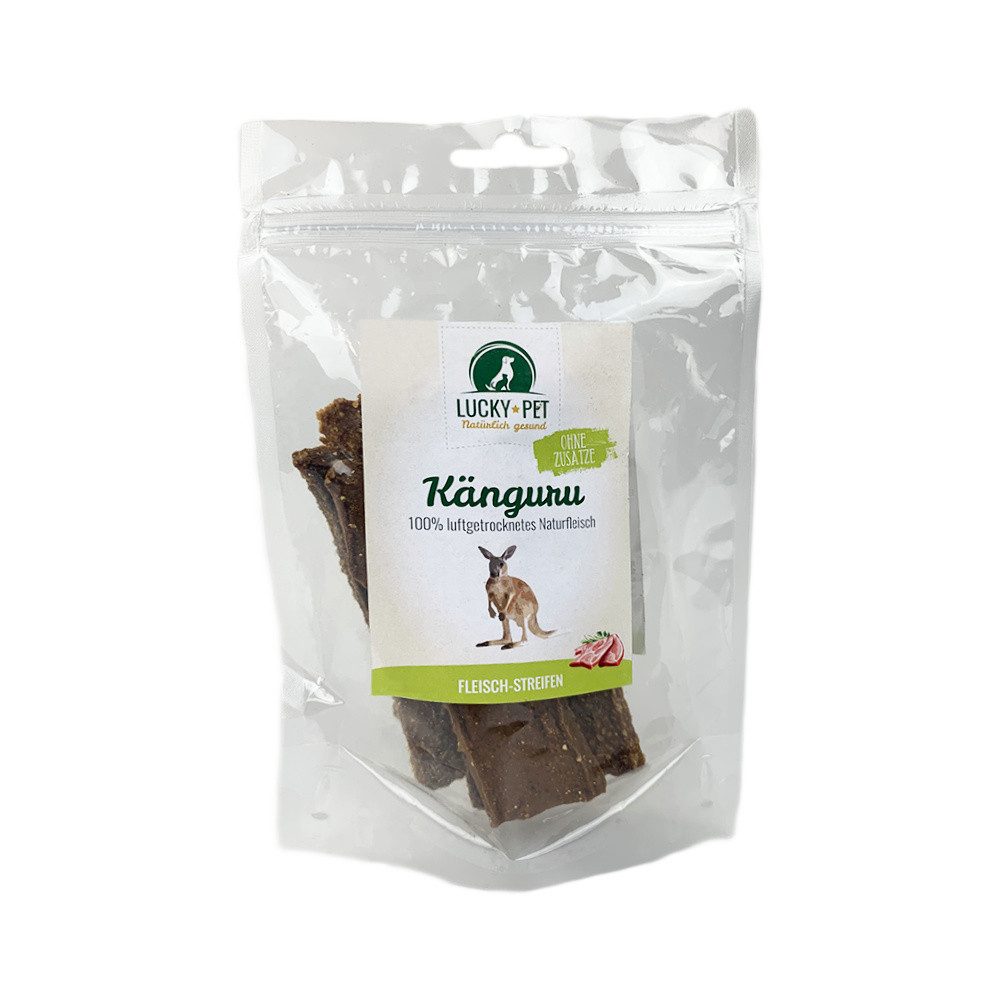 Lucky-Pet Lucky-Pet Natur Känguru Fleisch-Streifen 100 g, für: Hunde