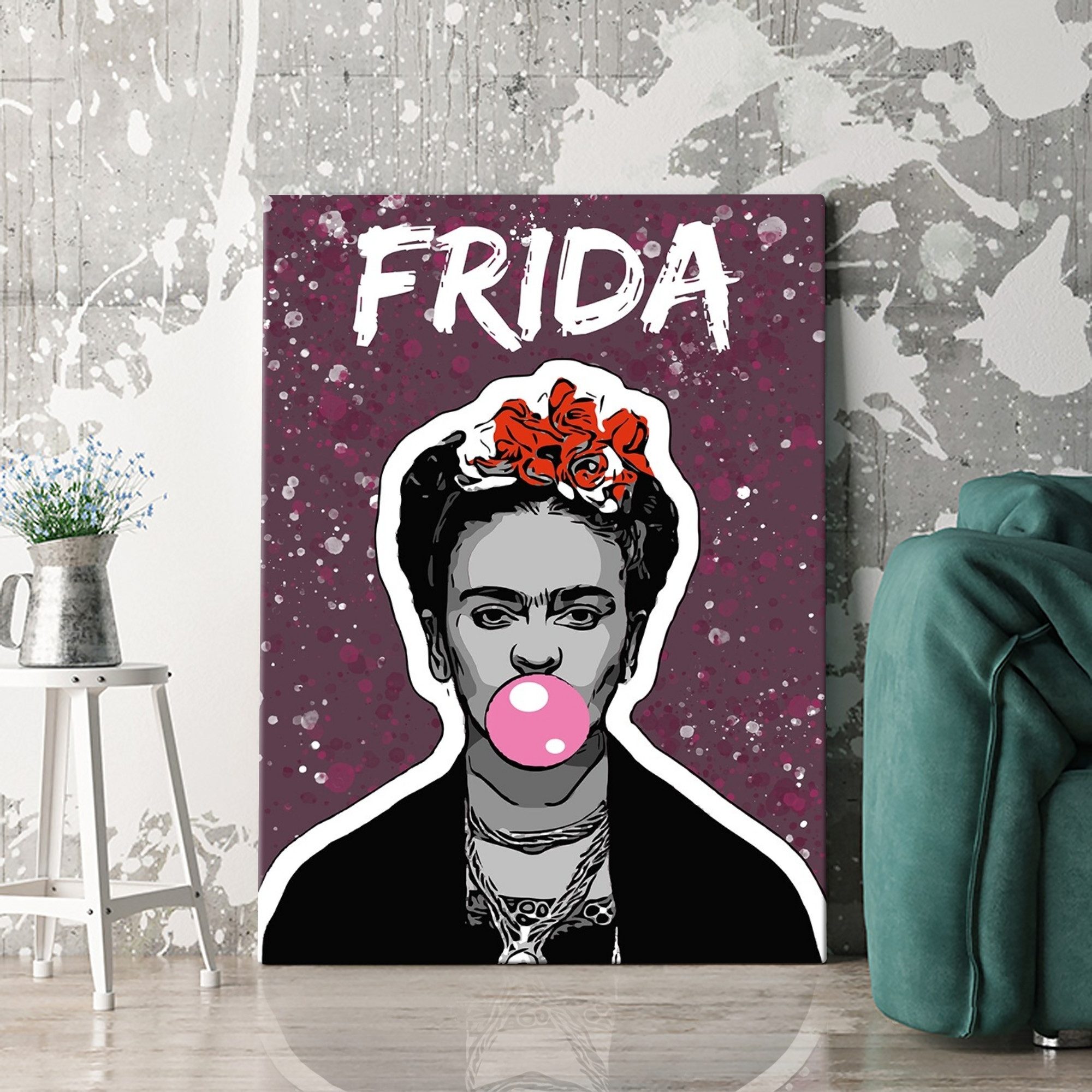 Artmazing Leinwandbild Frida, Frida, gesp. auf FSC Echtholz-Keilrahmen, in versch. Größen