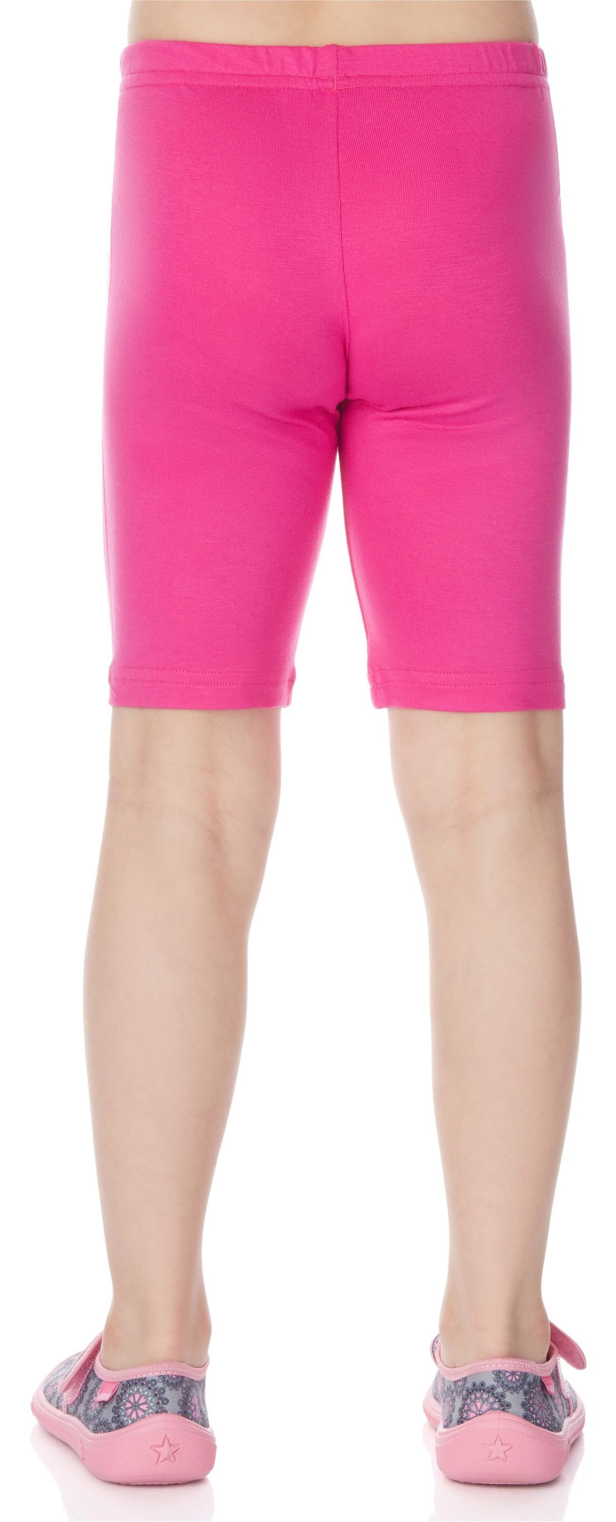 Rosa Merry Mädchen Viskose Leggings Bund Kurze Style elastischer aus MS10-132 (1-tlg) Leggings