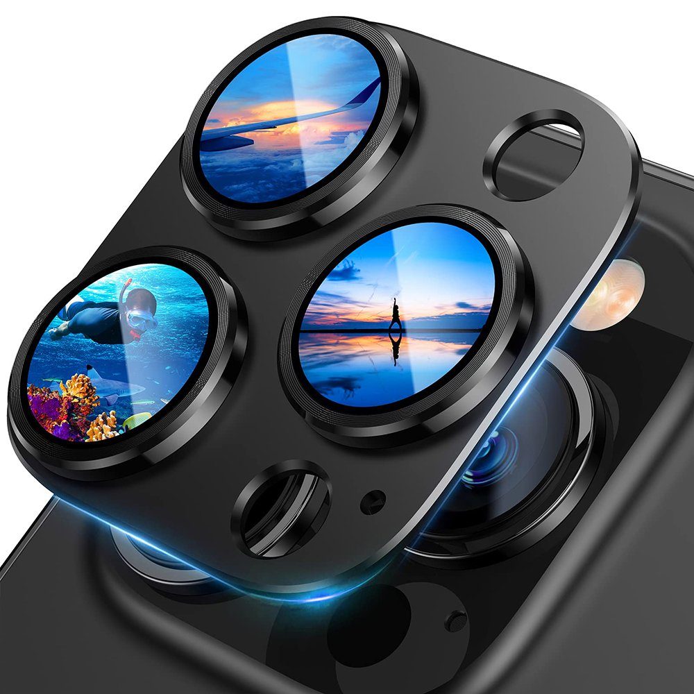 GelldG Kameraschutz für iPhone 13 Pro/iPhone 13 Pro Max, Kameraschutzglas