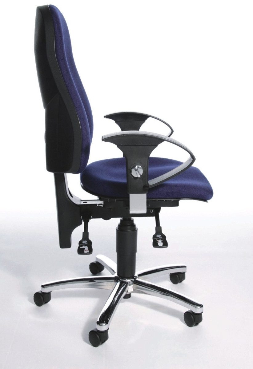 Drehstuhl Bürodrehstuhl Sitness 10 blau