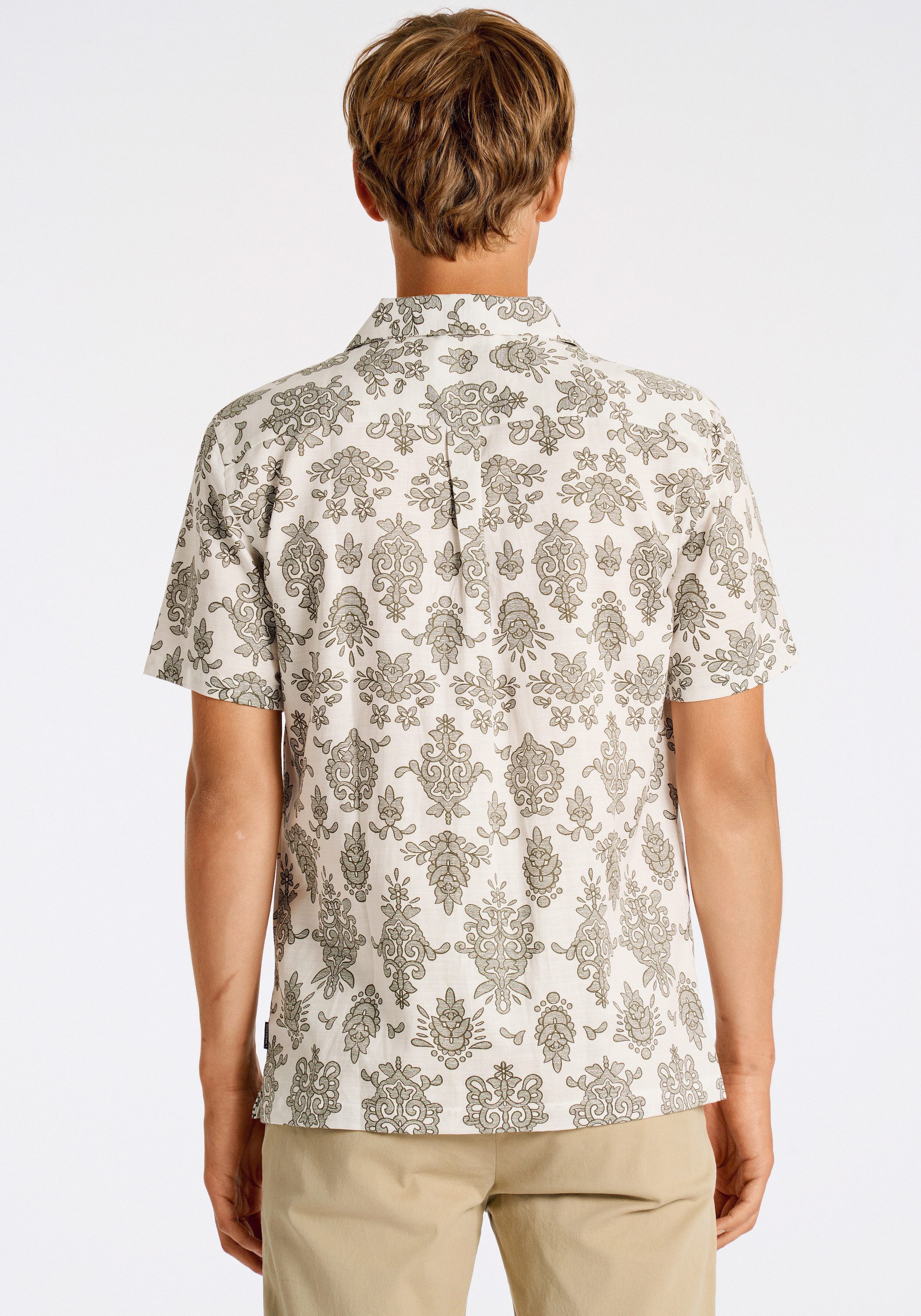 LINDBERGH Kurzarmhemd Freizeithemd (Kurzarm) Loose Fit