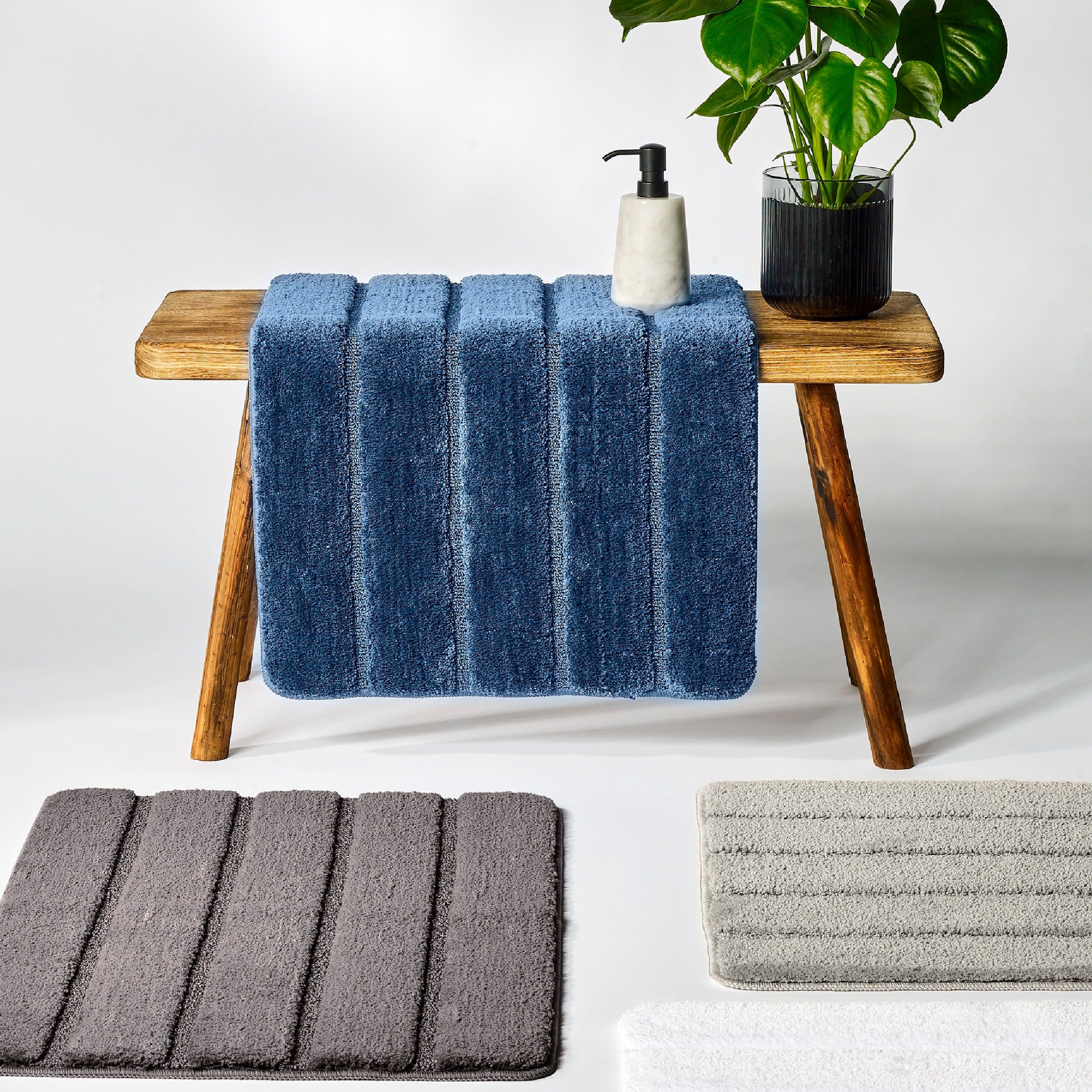 Schiesser Badematte Milano mit weichem Flor günstig online kaufen