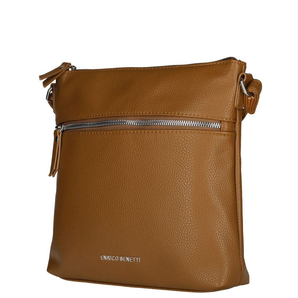 Christian Wippermann Umhängetasche Damen Tasche Schultertasche Umhängetasche Crossover (1 tlg, 1-tlg), Bag Leder Optik Handtasche